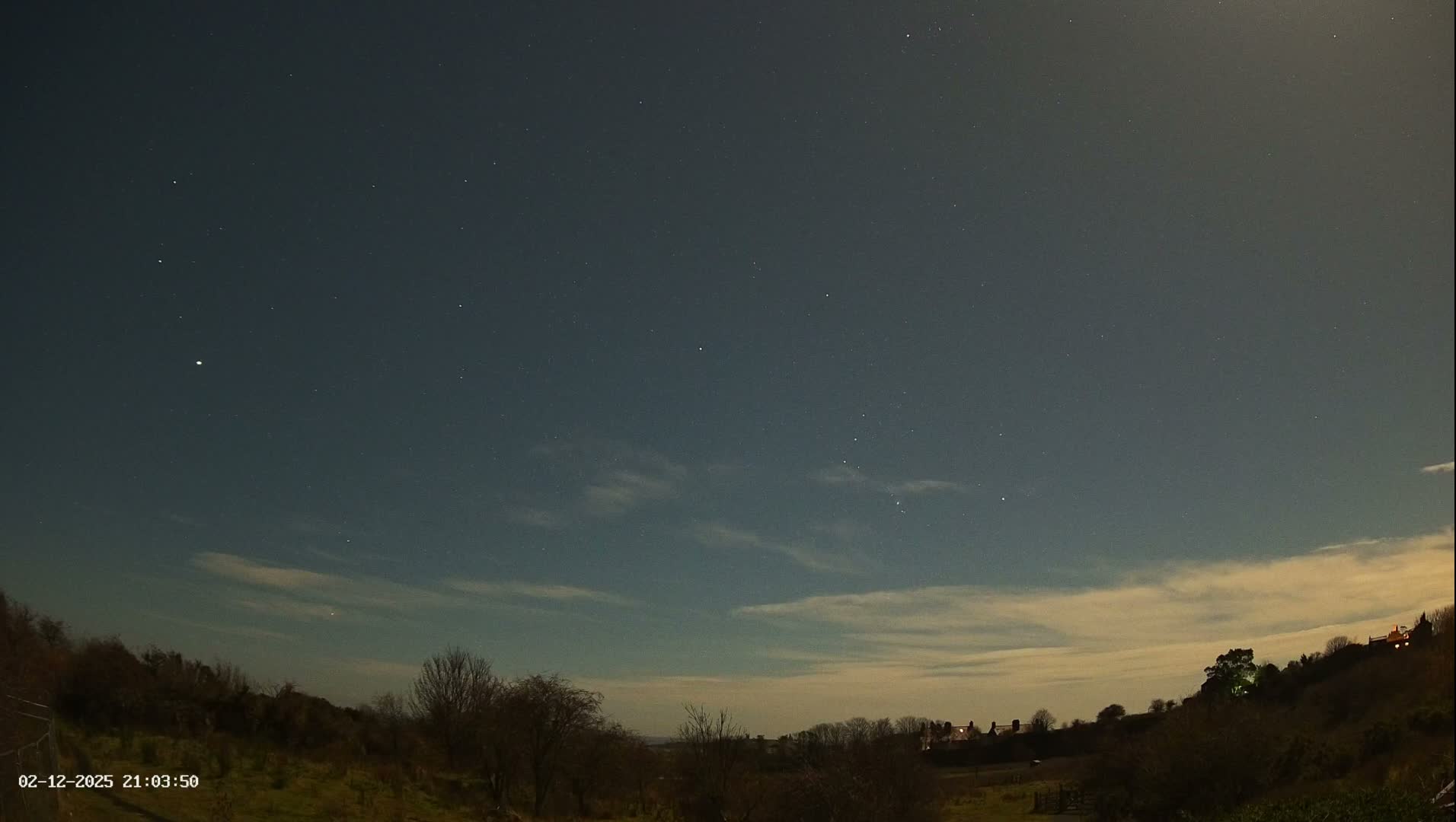 Northumberland National Park Stars & Meteor Live Cam - Otterburn, Northumberland, North East, England, United Kingdom