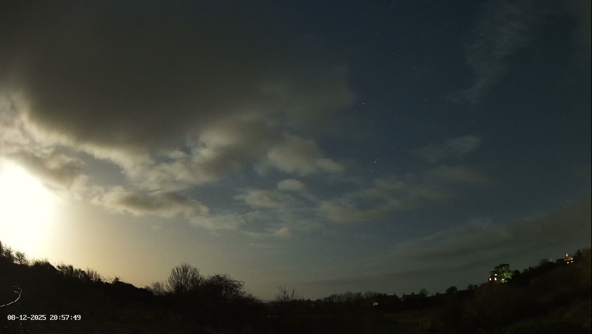 Northumberland National Park Stars & Meteor Live Cam - Otterburn, Northumberland, North East, England, United Kingdom