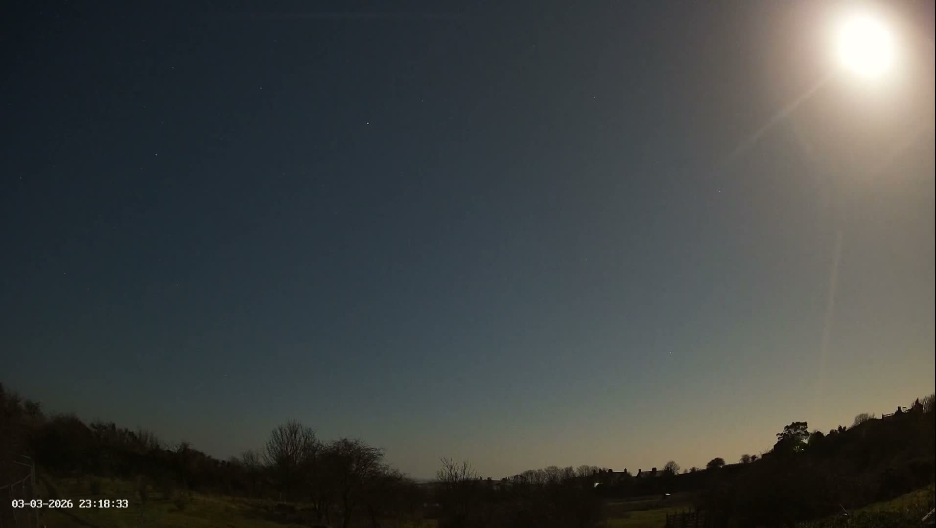 Northumberland National Park Stars & Meteor Live Cam - Otterburn, Northumberland, North East, England, United Kingdom