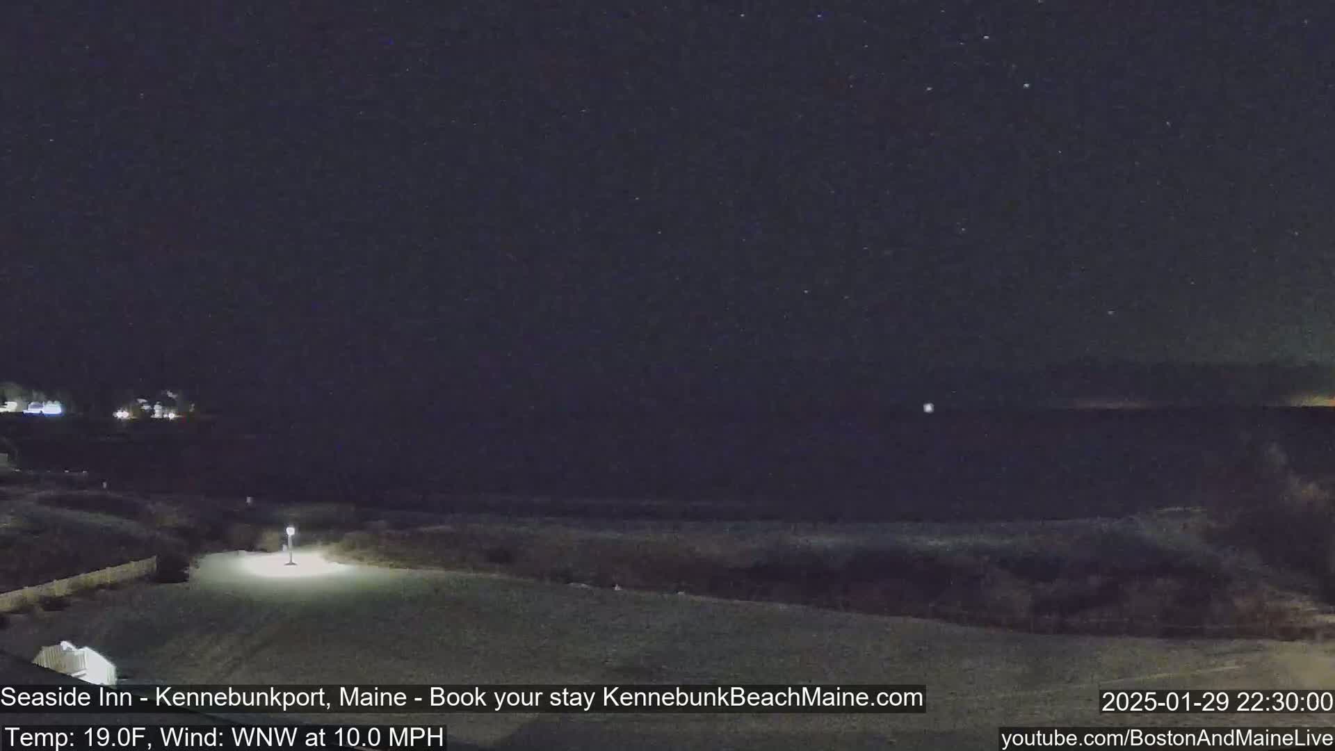 Seaside Inn Kennebunk Beach Live Cam- Kennebunk, Maine, USA