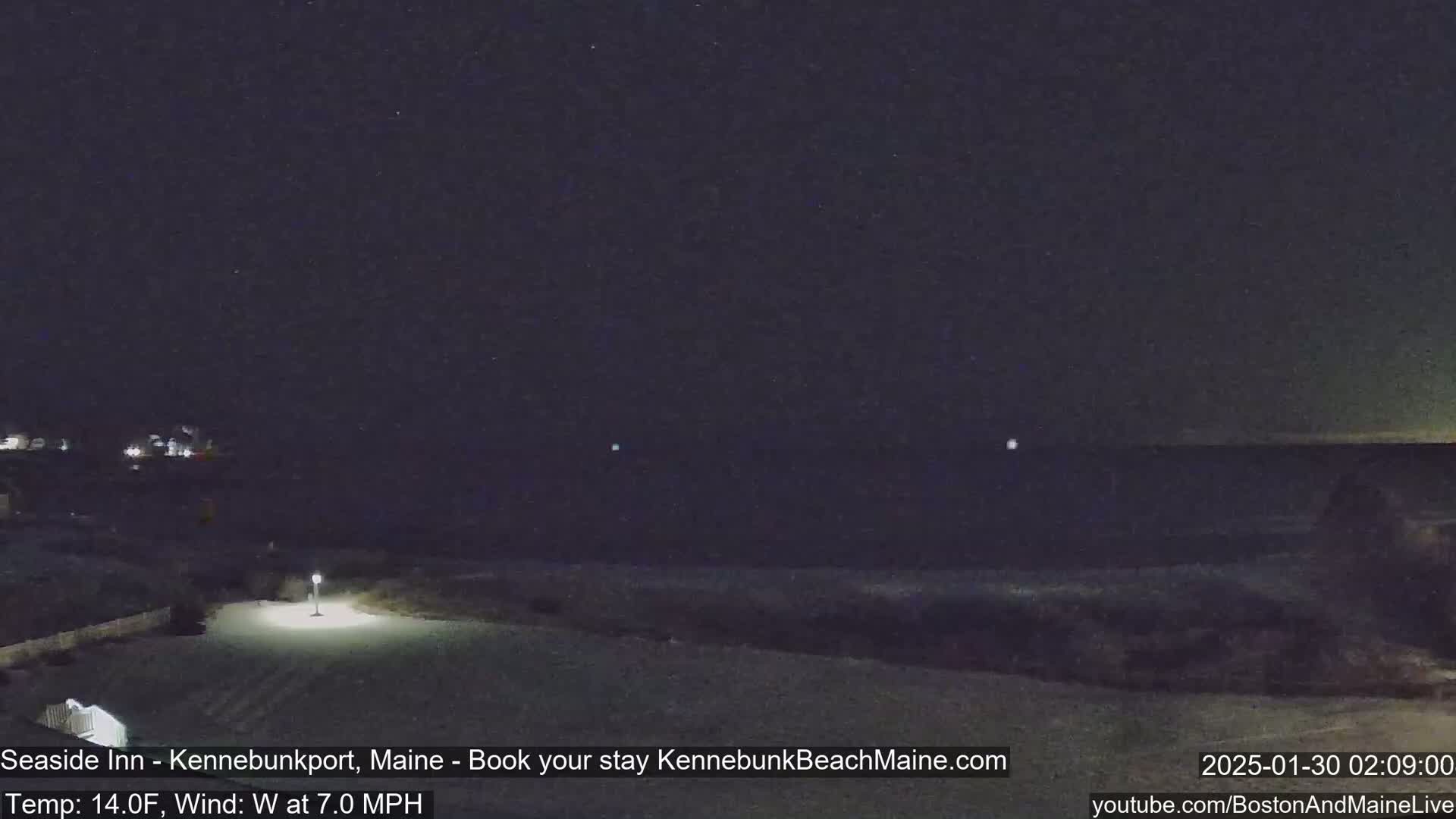 Seaside Inn Kennebunk Beach Live Cam- Kennebunk, Maine, USA