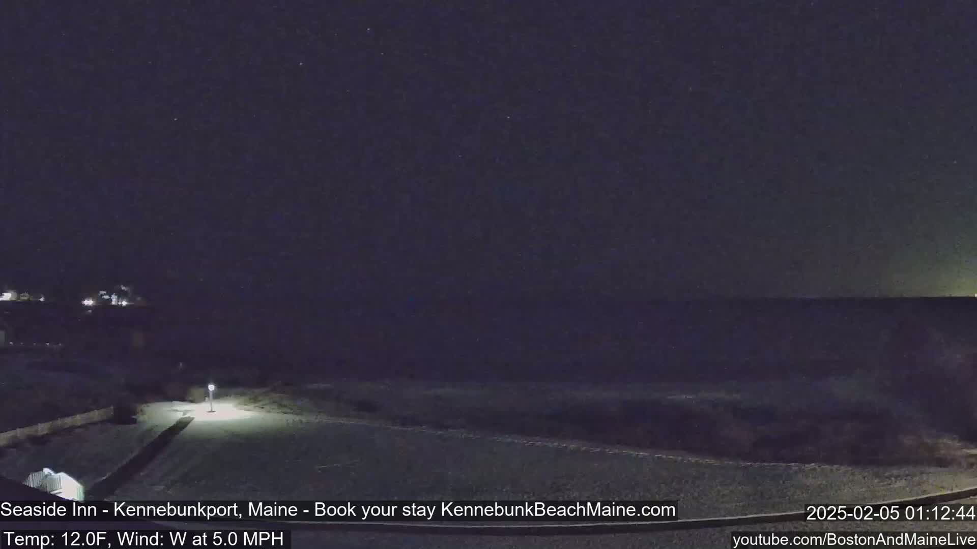Seaside Inn Kennebunk Beach Live Cam- Kennebunk, Maine, USA