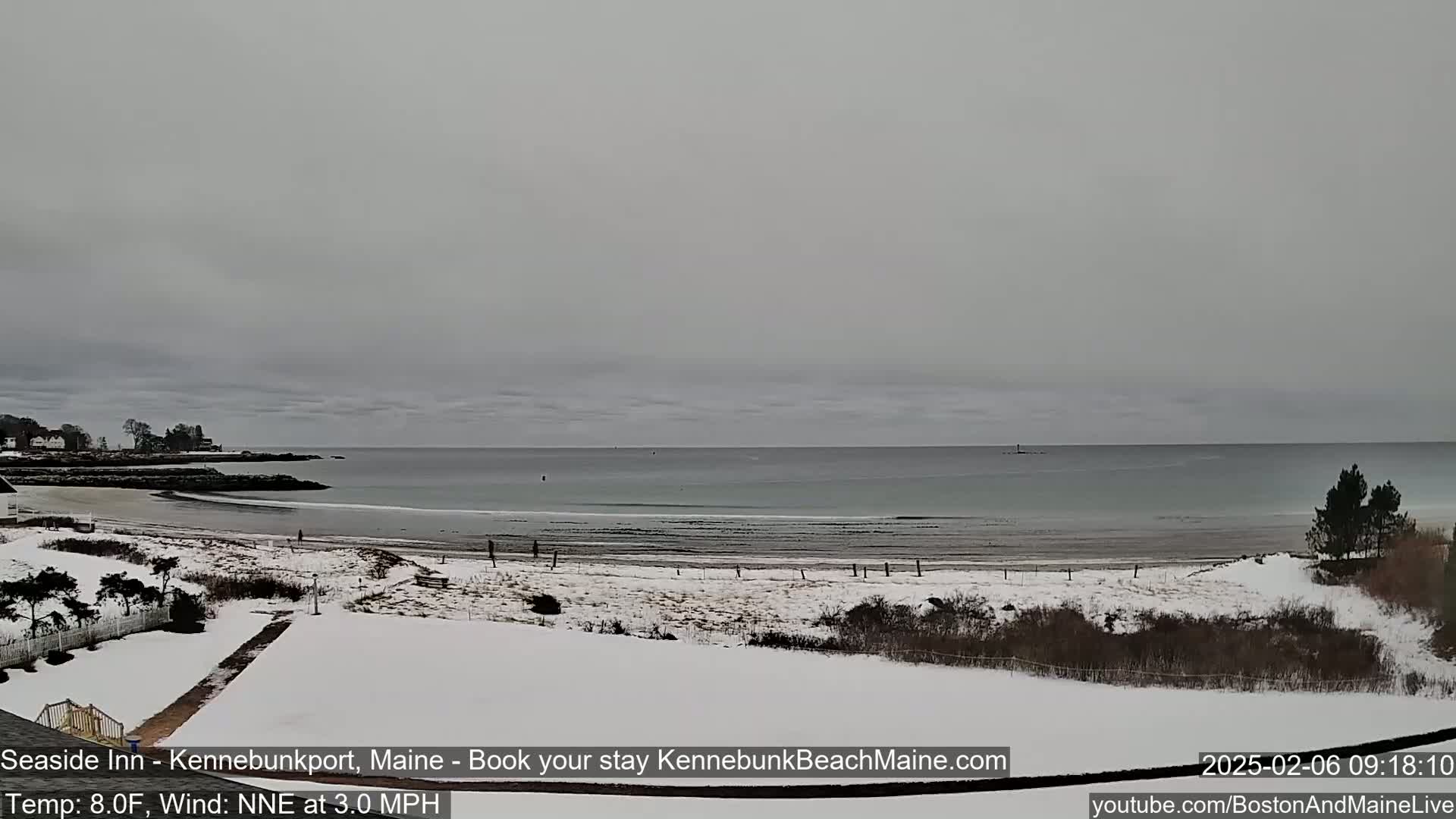 Seaside Inn Kennebunk Beach Live Cam- Kennebunk, Maine, USA