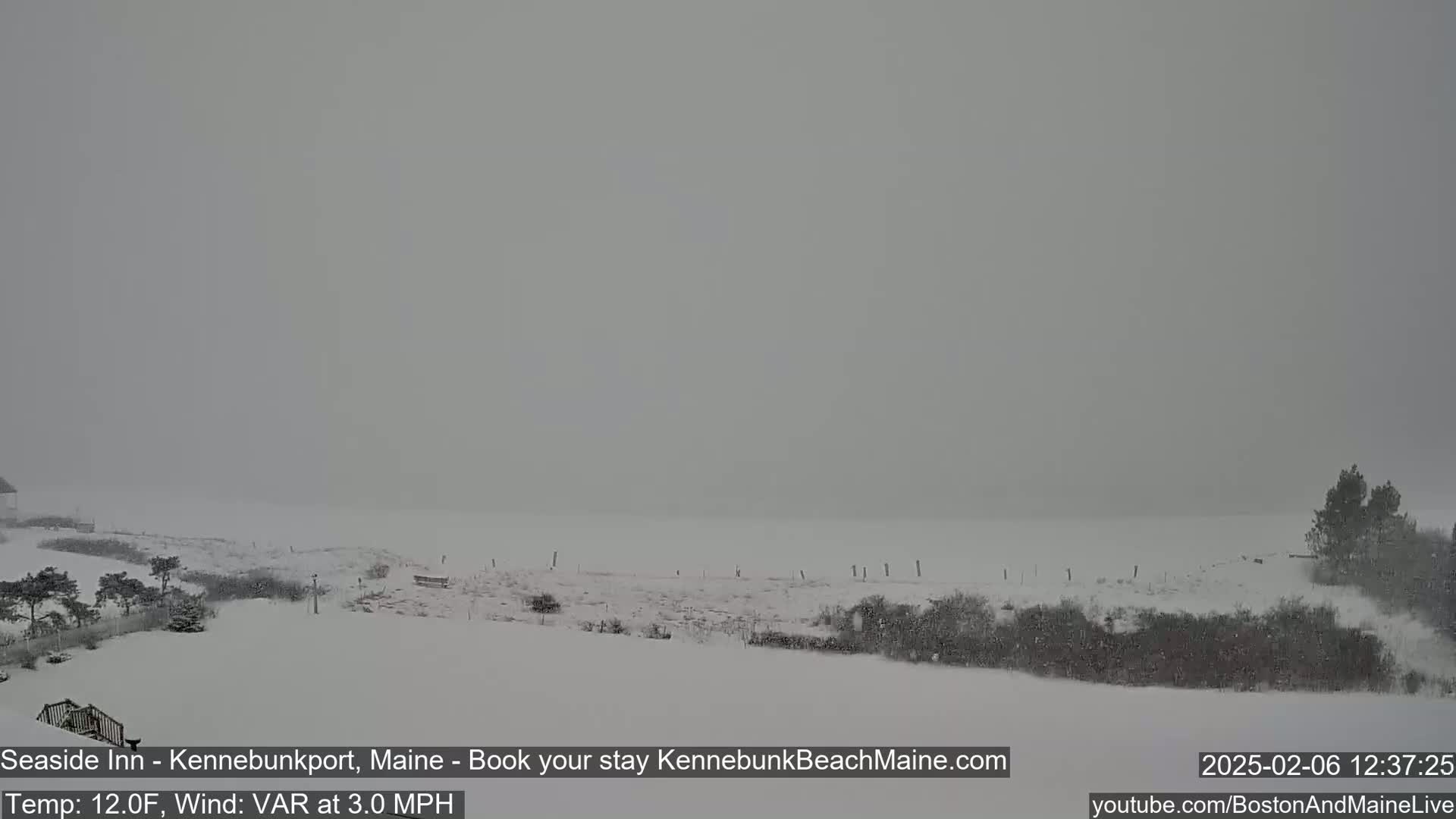 Seaside Inn Kennebunk Beach Live Cam- Kennebunk, Maine, USA