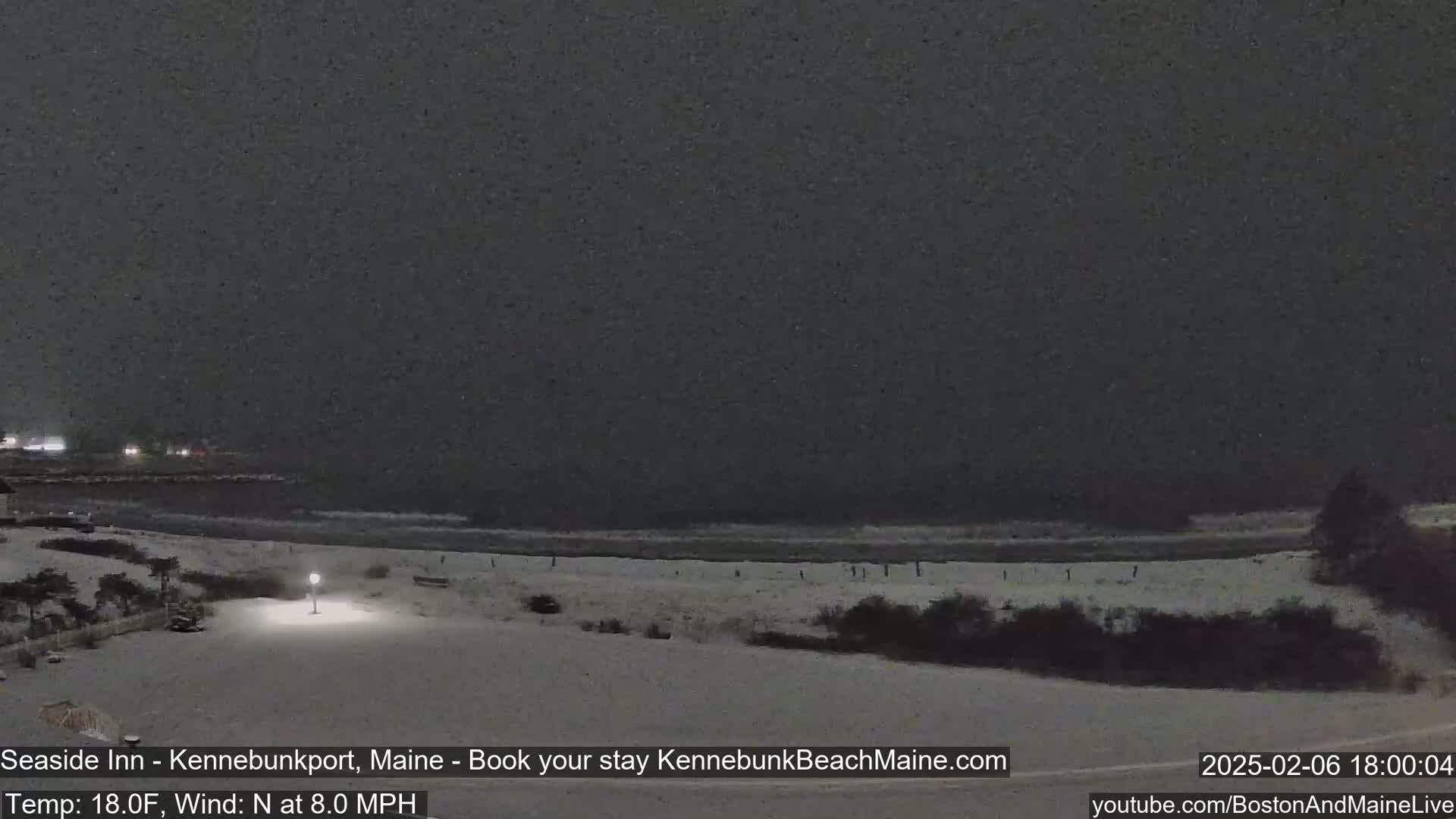 Seaside Inn Kennebunk Beach Live Cam- Kennebunk, Maine, USA