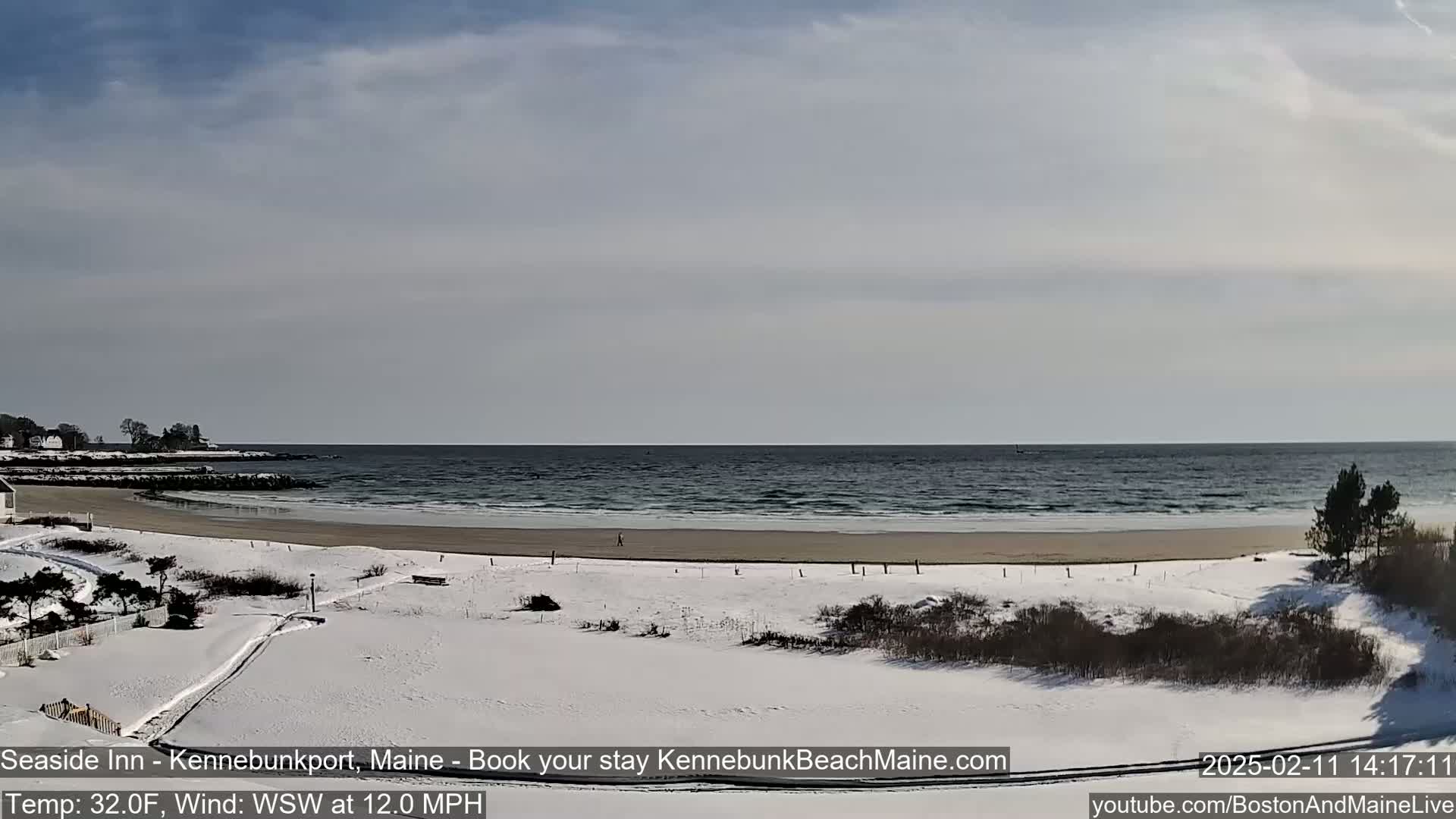 Seaside Inn Kennebunk Beach Live Cam- Kennebunk, Maine, USA
