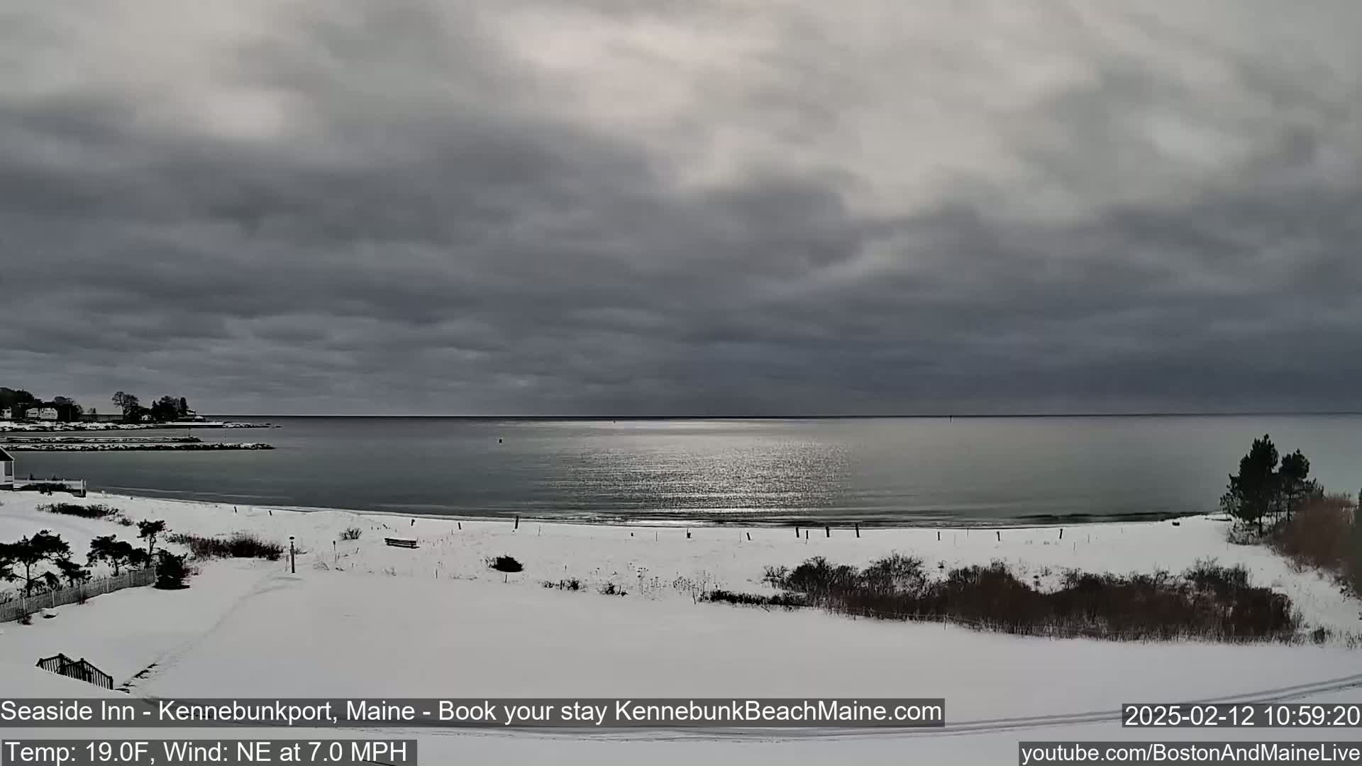 Seaside Inn Kennebunk Beach Live Cam- Kennebunk, Maine, USA