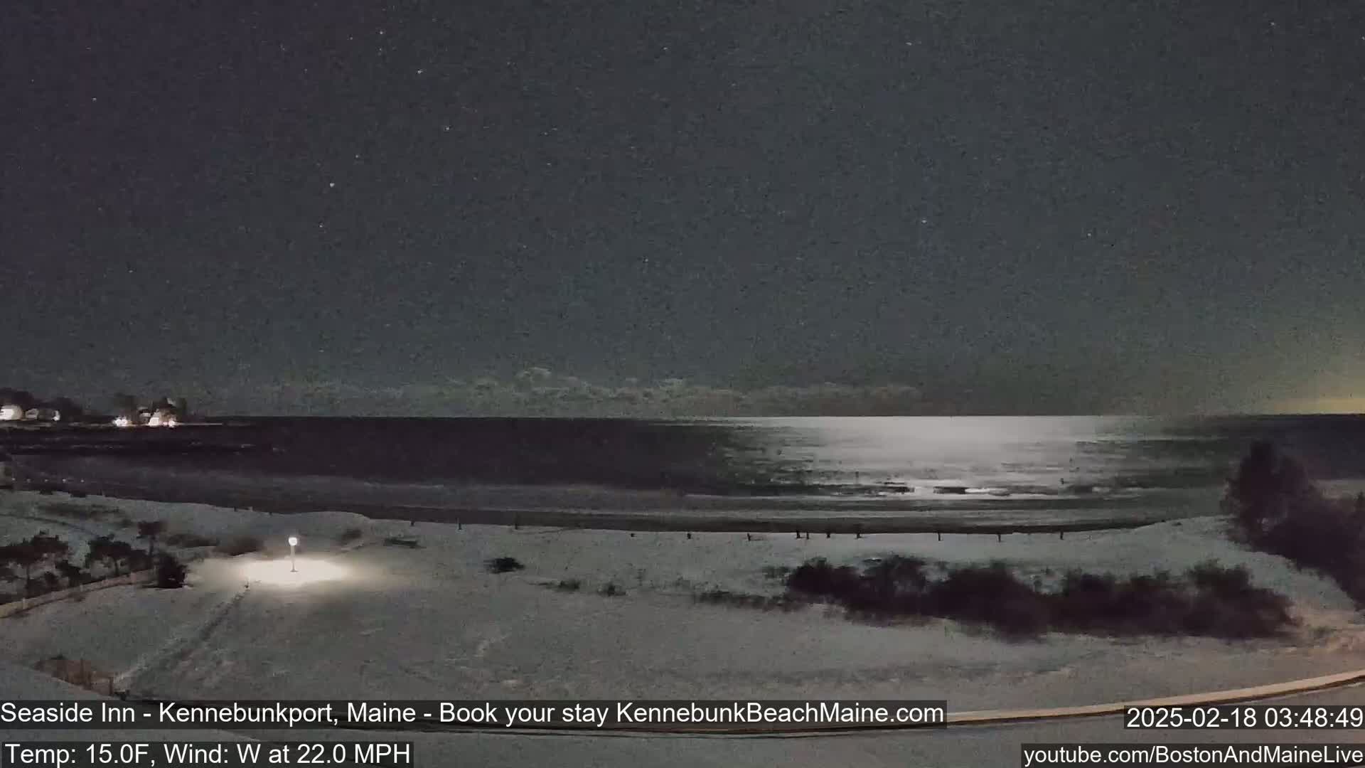 Seaside Inn Kennebunk Beach Live Cam- Kennebunk, Maine, USA