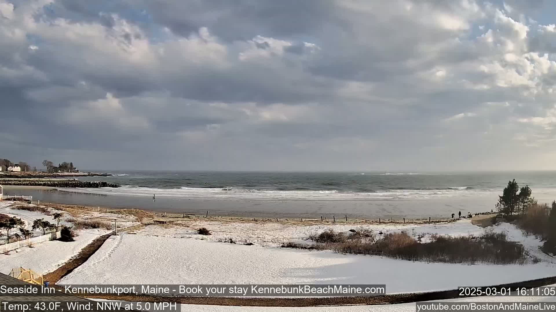 Seaside Inn Kennebunk Beach Live Cam- Kennebunk, Maine, USA