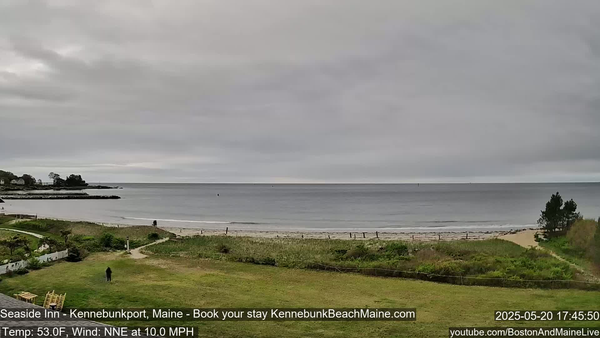 Seaside Inn Kennebunk Beach Live Cam- Kennebunk, Maine, USA