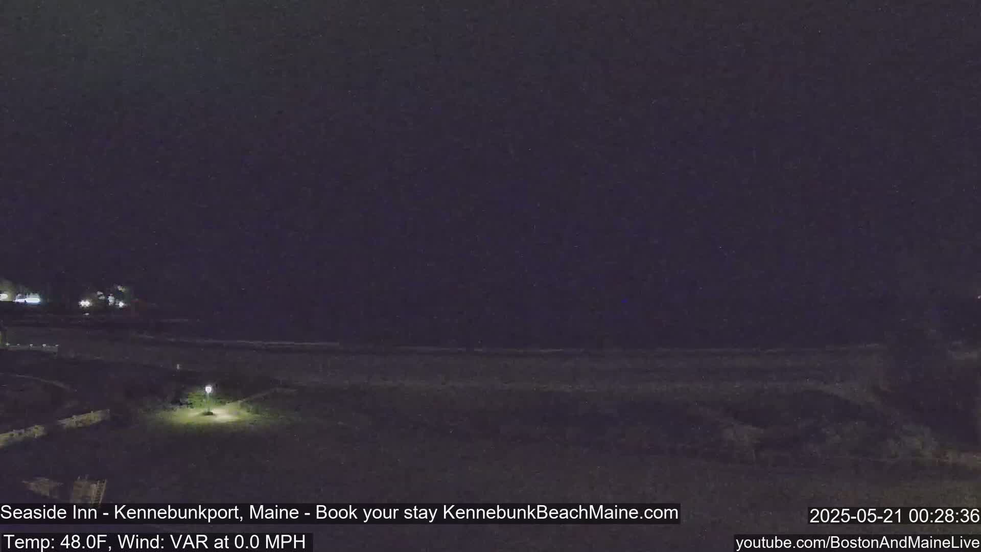 Seaside Inn Kennebunk Beach Live Cam- Kennebunk, Maine, USA