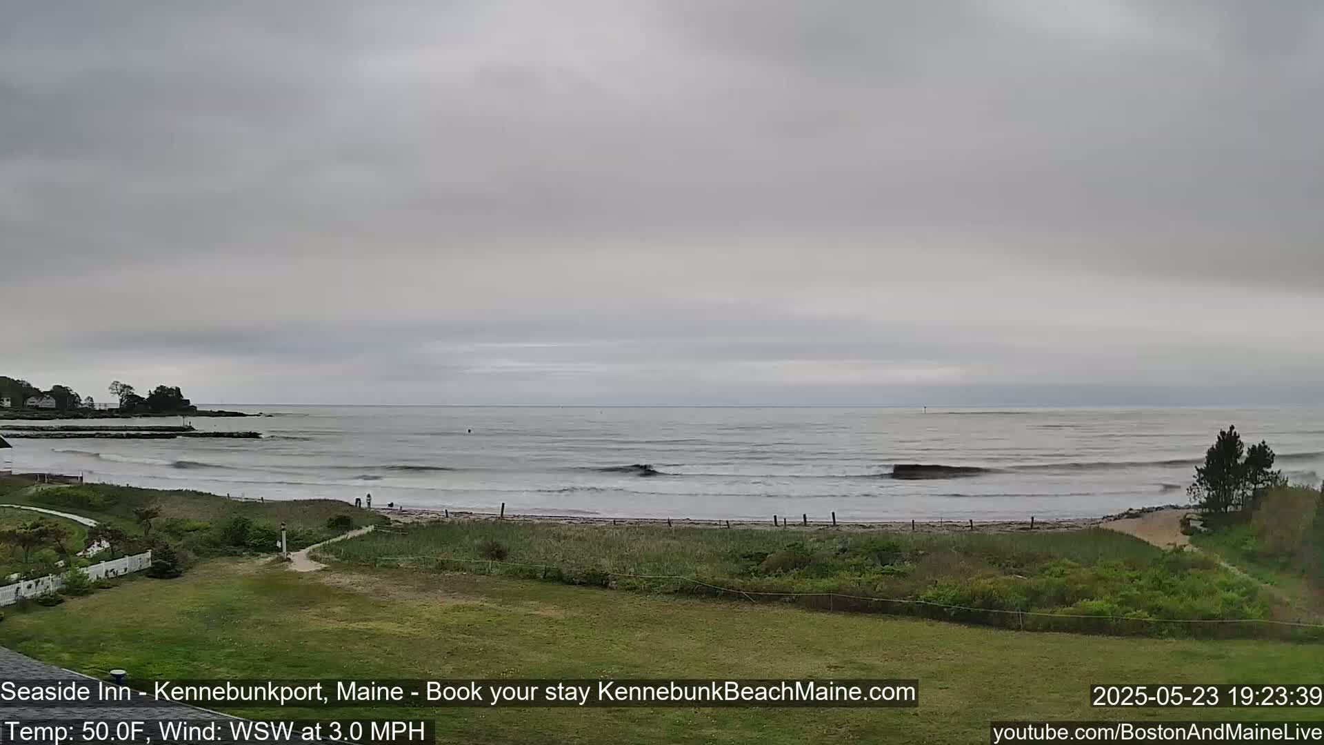 Seaside Inn Kennebunk Beach Live Cam- Kennebunk, Maine, USA