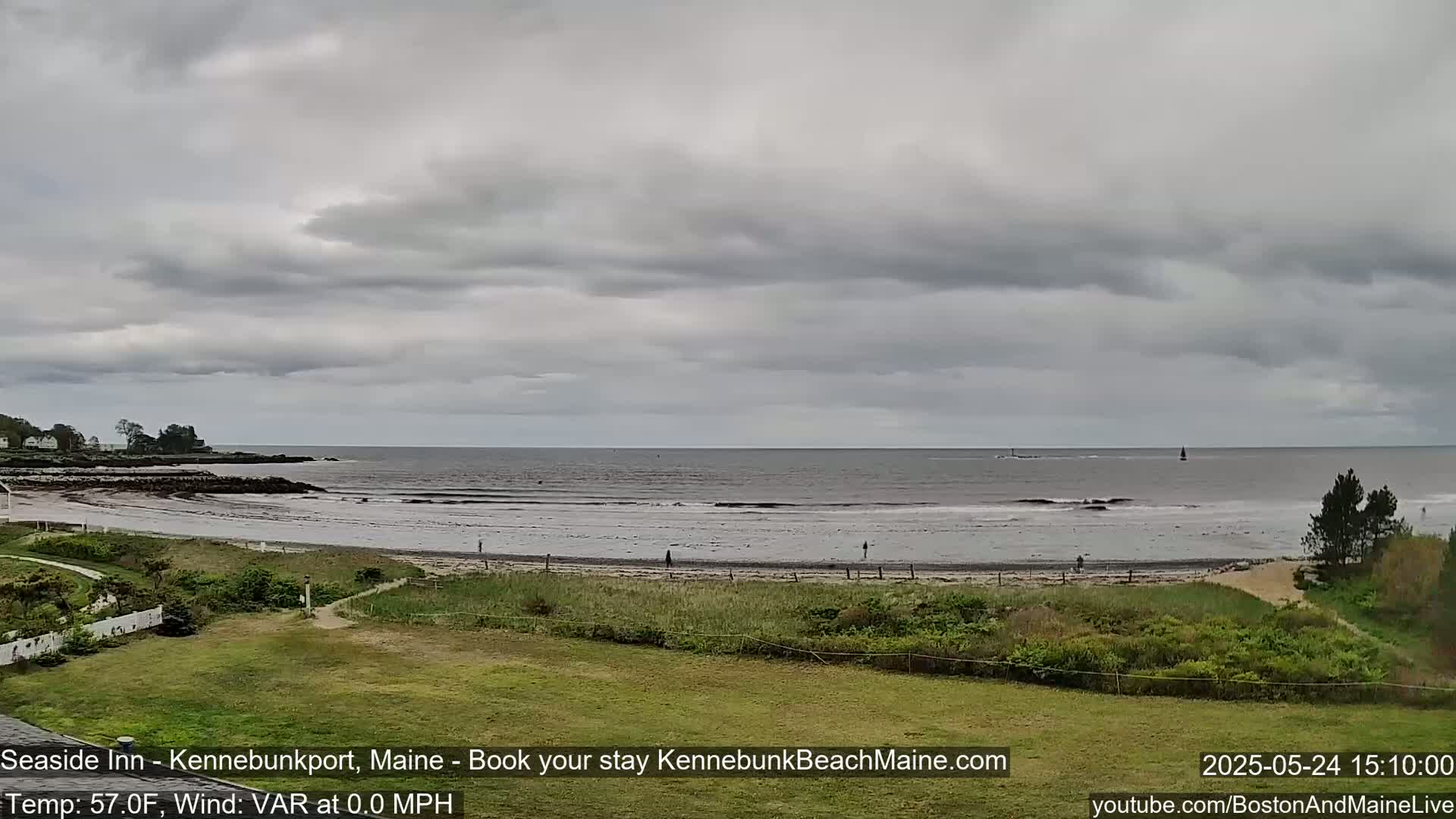 Seaside Inn Kennebunk Beach Live Cam- Kennebunk, Maine, USA