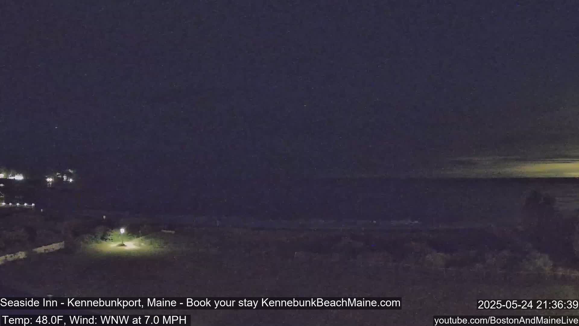 Seaside Inn Kennebunk Beach Live Cam- Kennebunk, Maine, USA