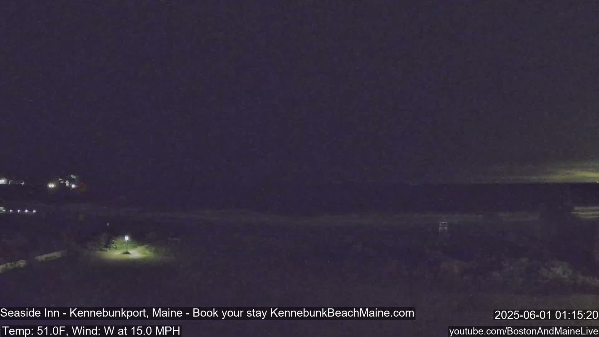 Seaside Inn Kennebunk Beach Live Cam- Kennebunk, Maine, USA