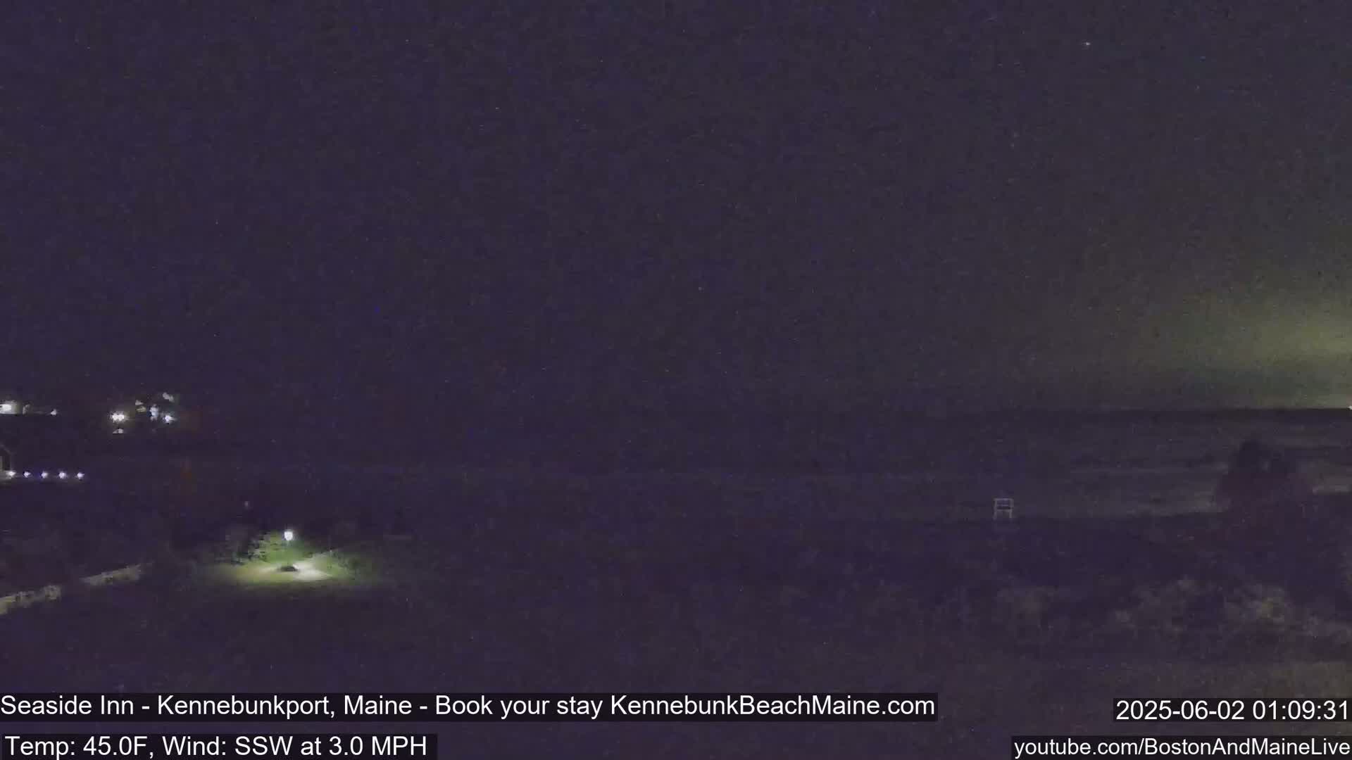 Seaside Inn Kennebunk Beach Live Cam- Kennebunk, Maine, USA