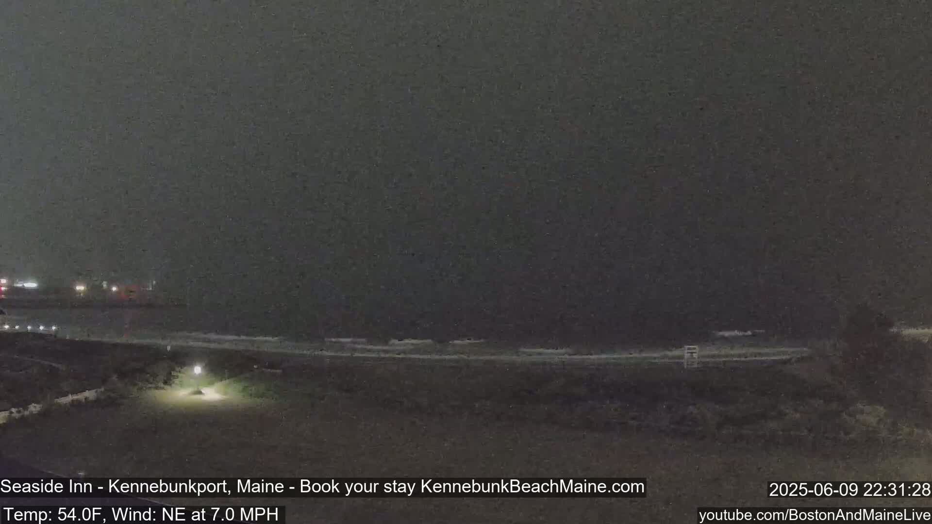 Seaside Inn Kennebunk Beach Live Cam- Kennebunk, Maine, USA