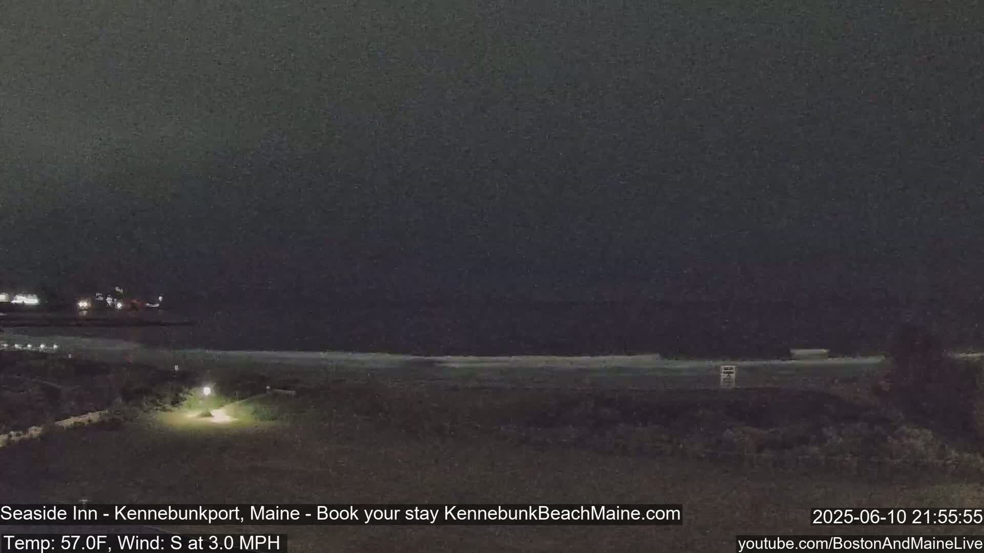 Seaside Inn Kennebunk Beach Live Cam- Kennebunk, Maine, USA