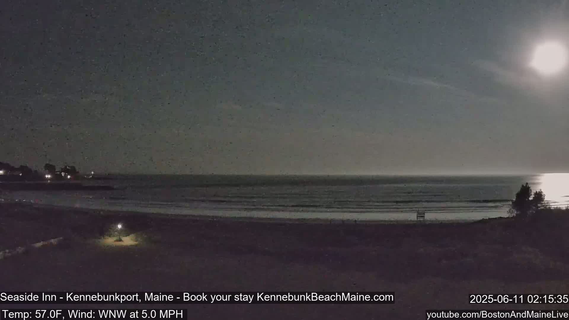 Seaside Inn Kennebunk Beach Live Cam- Kennebunk, Maine, USA