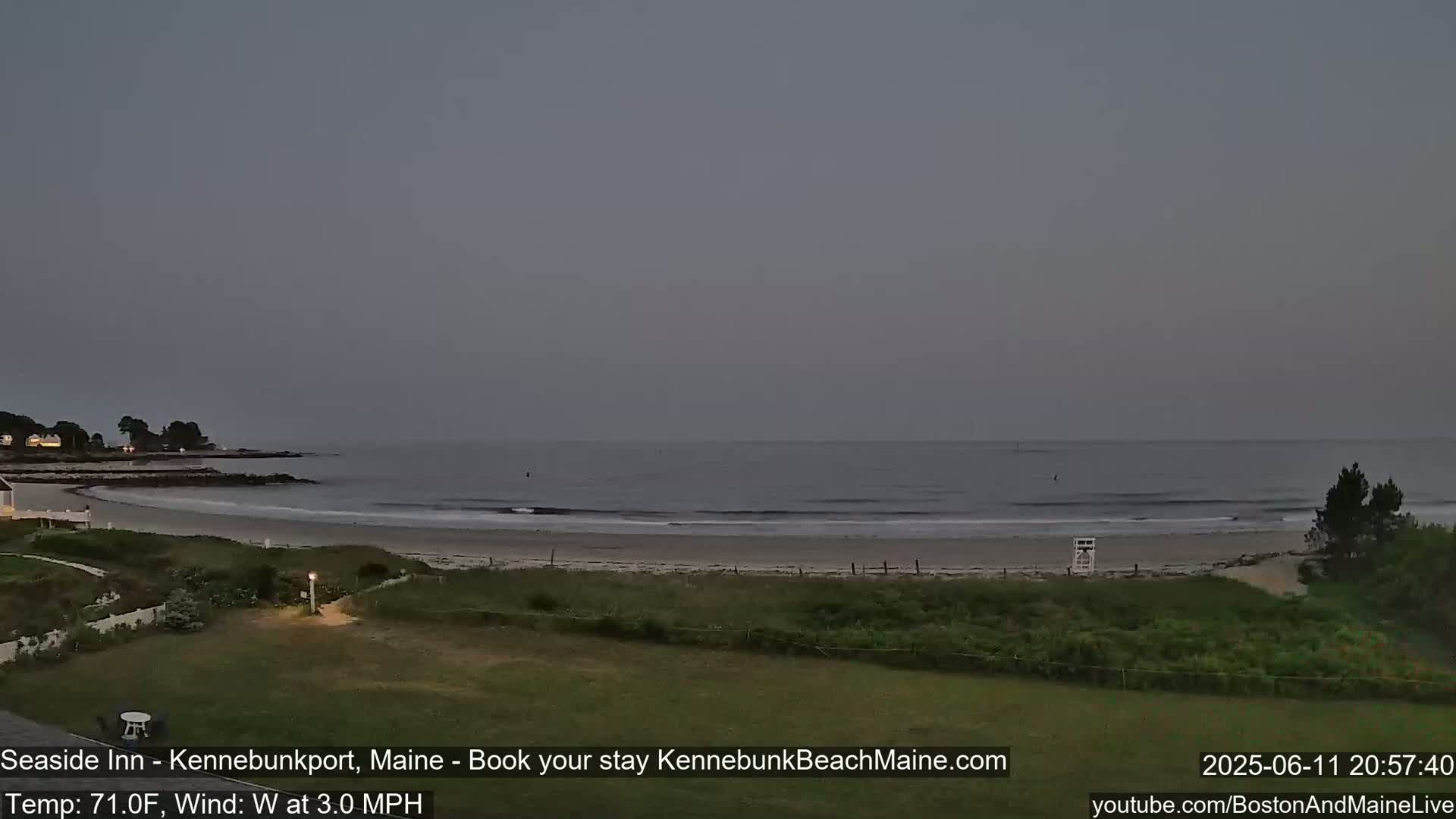 Seaside Inn Kennebunk Beach Live Cam- Kennebunk, Maine, USA