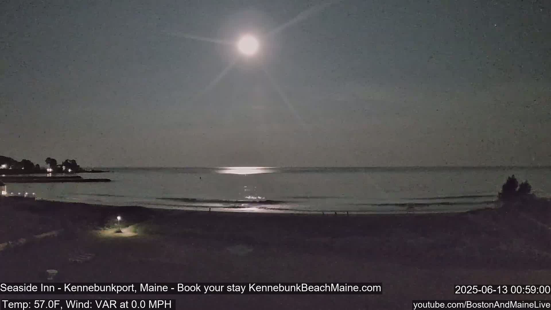 Seaside Inn Kennebunk Beach Live Cam- Kennebunk, Maine, USA