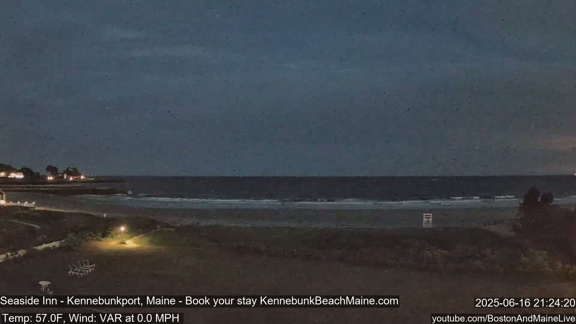 Seaside Inn Kennebunk Beach Live Cam- Kennebunk, Maine, USA