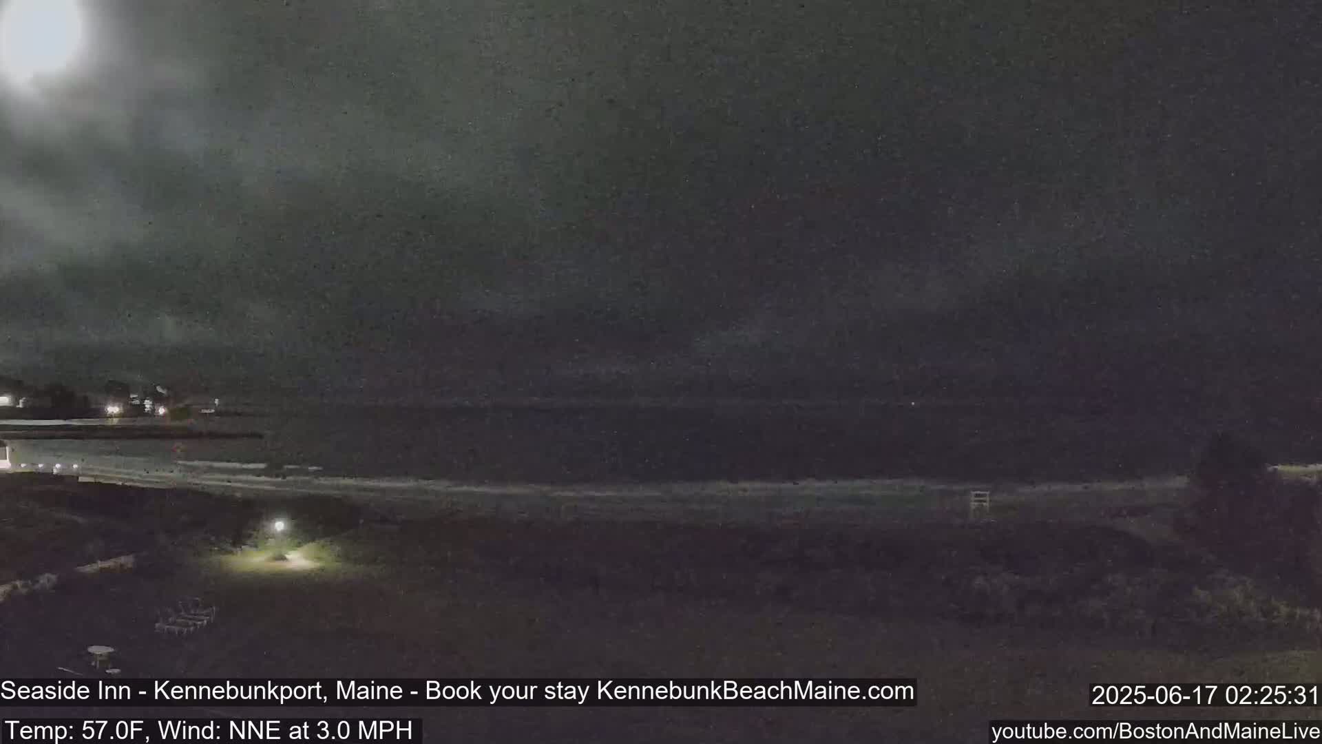 Seaside Inn Kennebunk Beach Live Cam- Kennebunk, Maine, USA