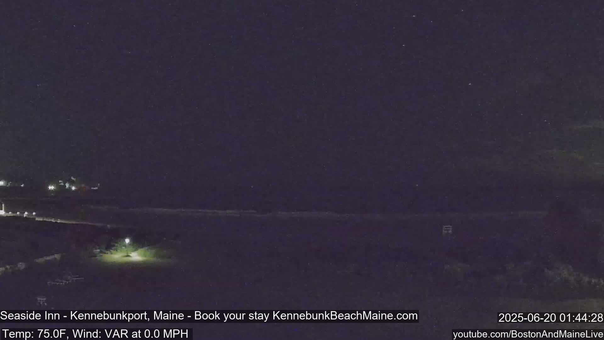 Seaside Inn Kennebunk Beach Live Cam- Kennebunk, Maine, USA