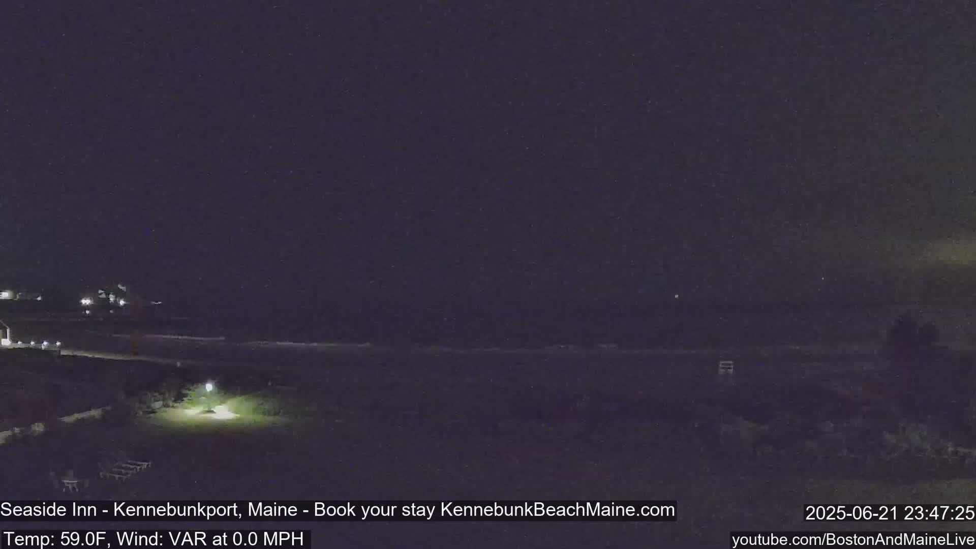 Seaside Inn Kennebunk Beach Live Cam- Kennebunk, Maine, USA