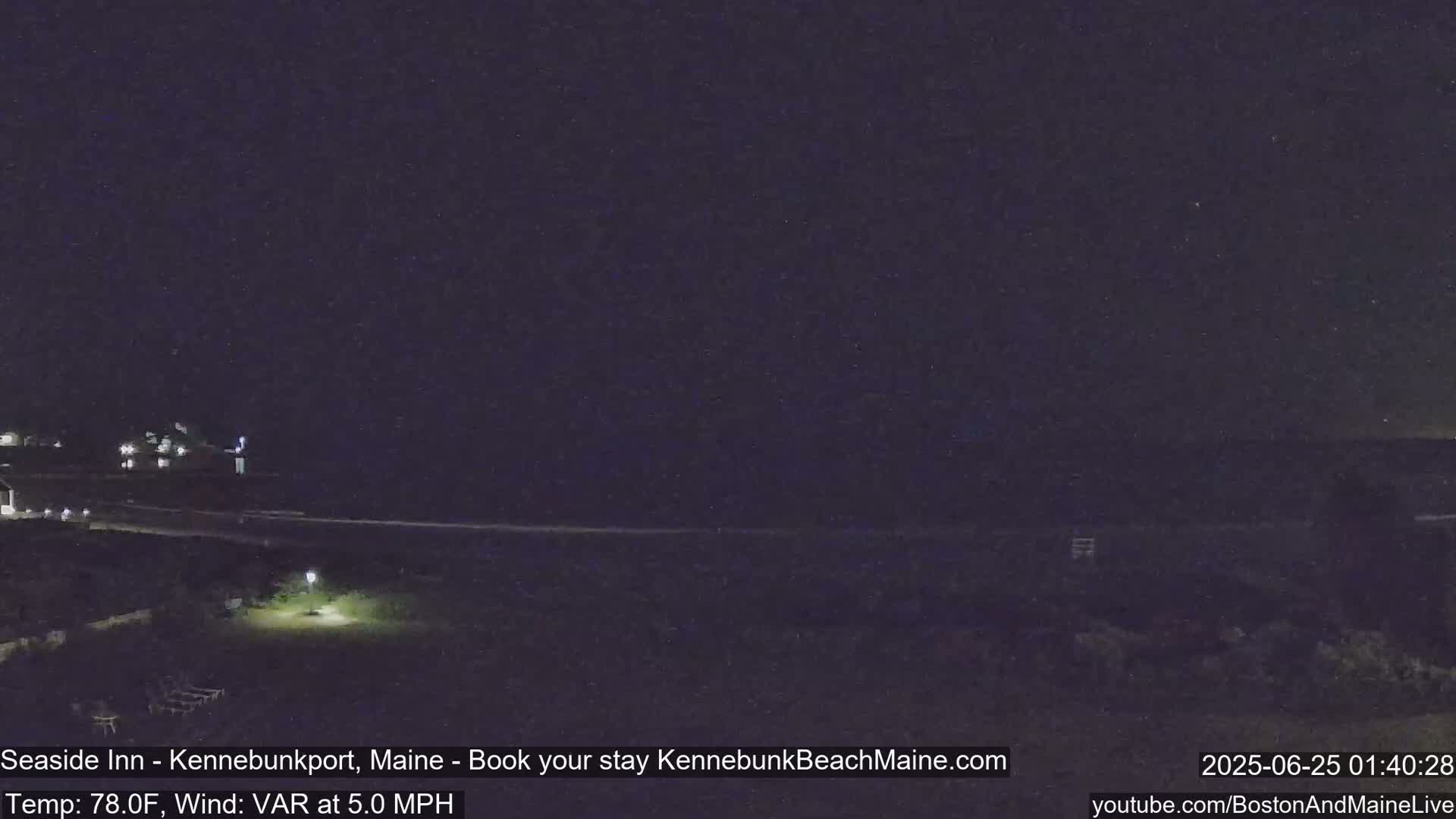 Seaside Inn Kennebunk Beach Live Cam- Kennebunk, Maine, USA
