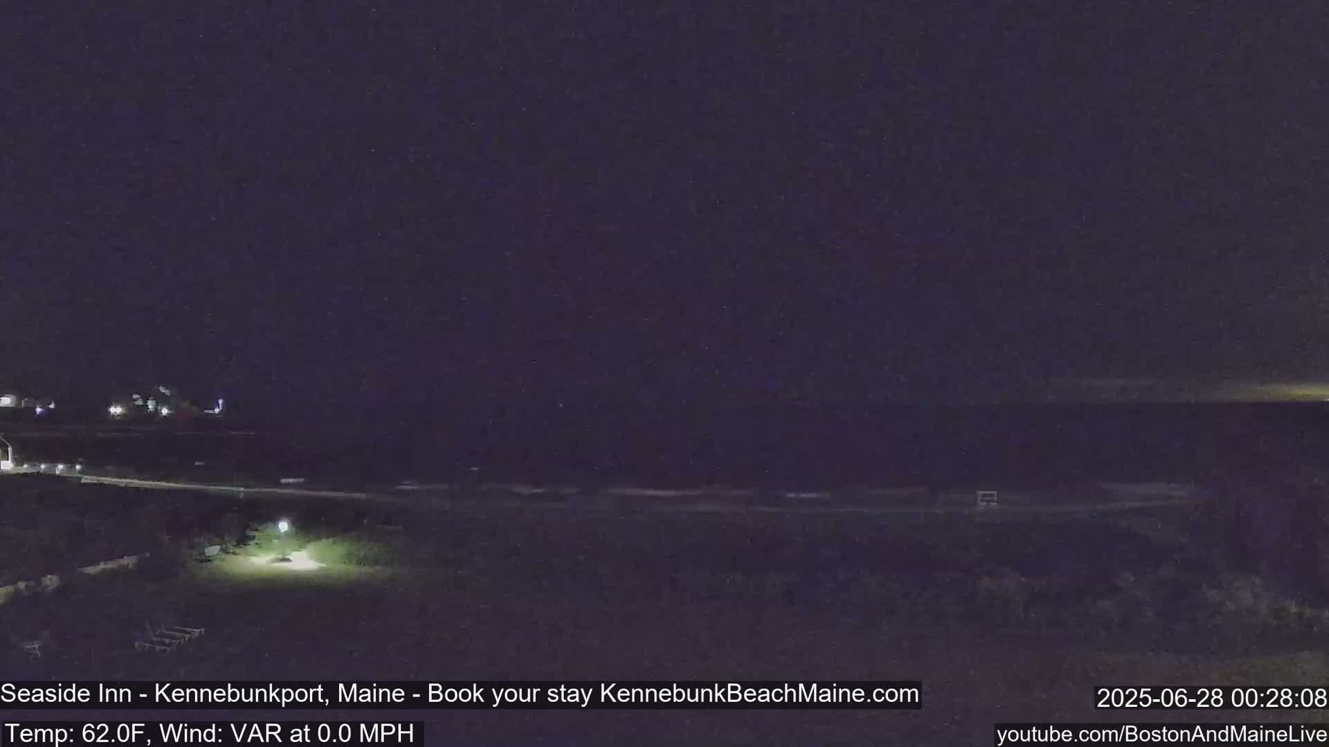 Seaside Inn Kennebunk Beach Live Cam- Kennebunk, Maine, USA