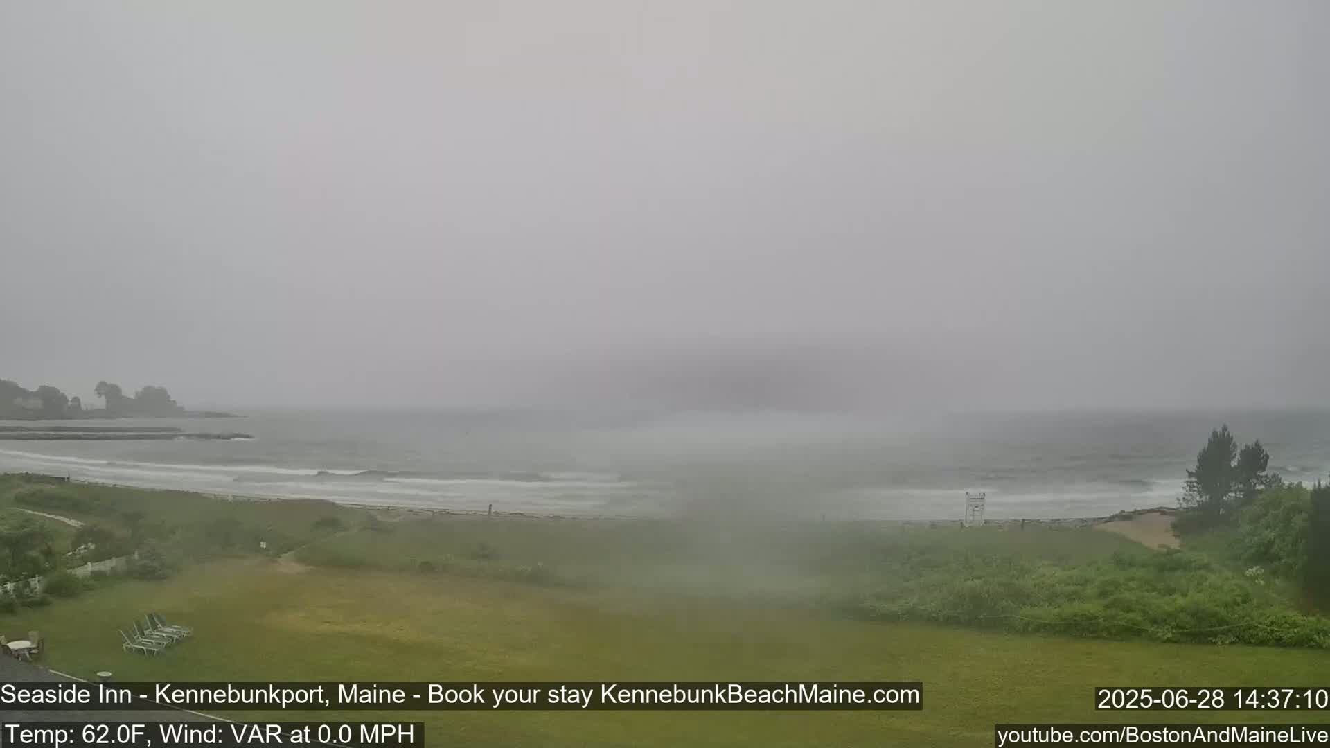 Seaside Inn Kennebunk Beach Live Cam- Kennebunk, Maine, USA