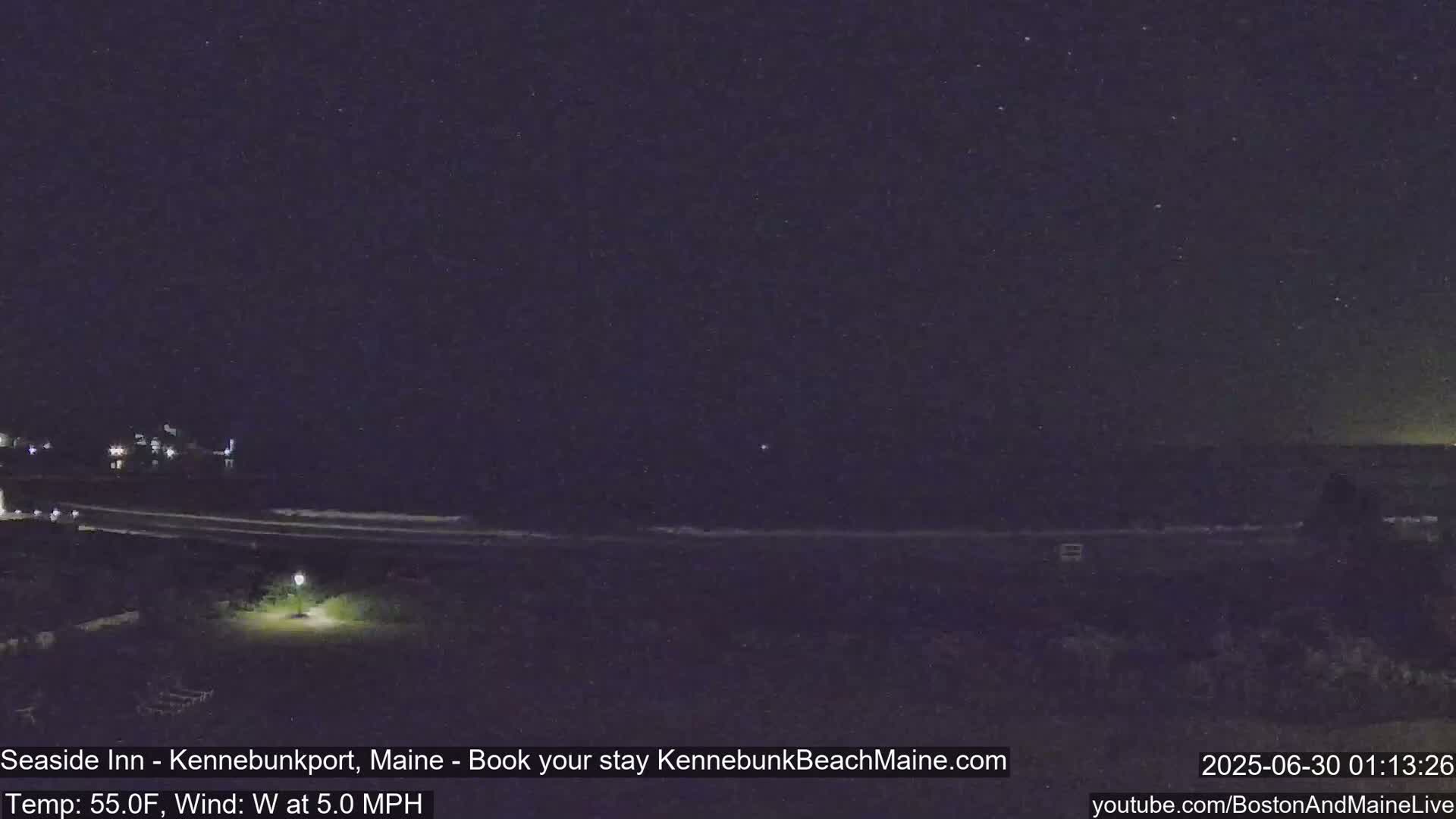 Seaside Inn Kennebunk Beach Live Cam- Kennebunk, Maine, USA