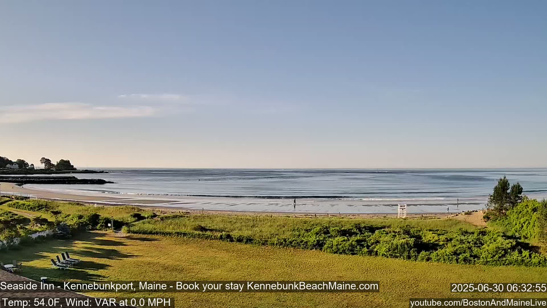 Seaside Inn Kennebunk Beach Live Cam- Kennebunk, Maine, USA