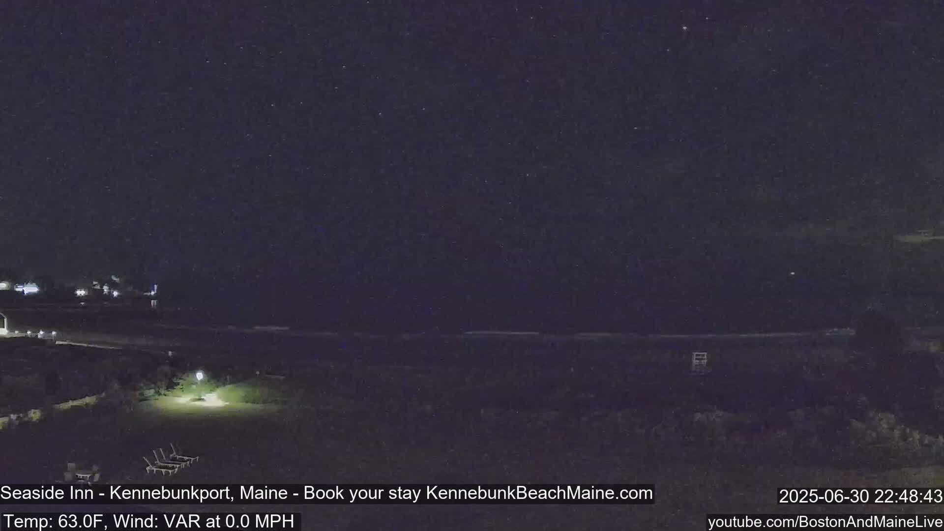 Seaside Inn Kennebunk Beach Live Cam- Kennebunk, Maine, USA