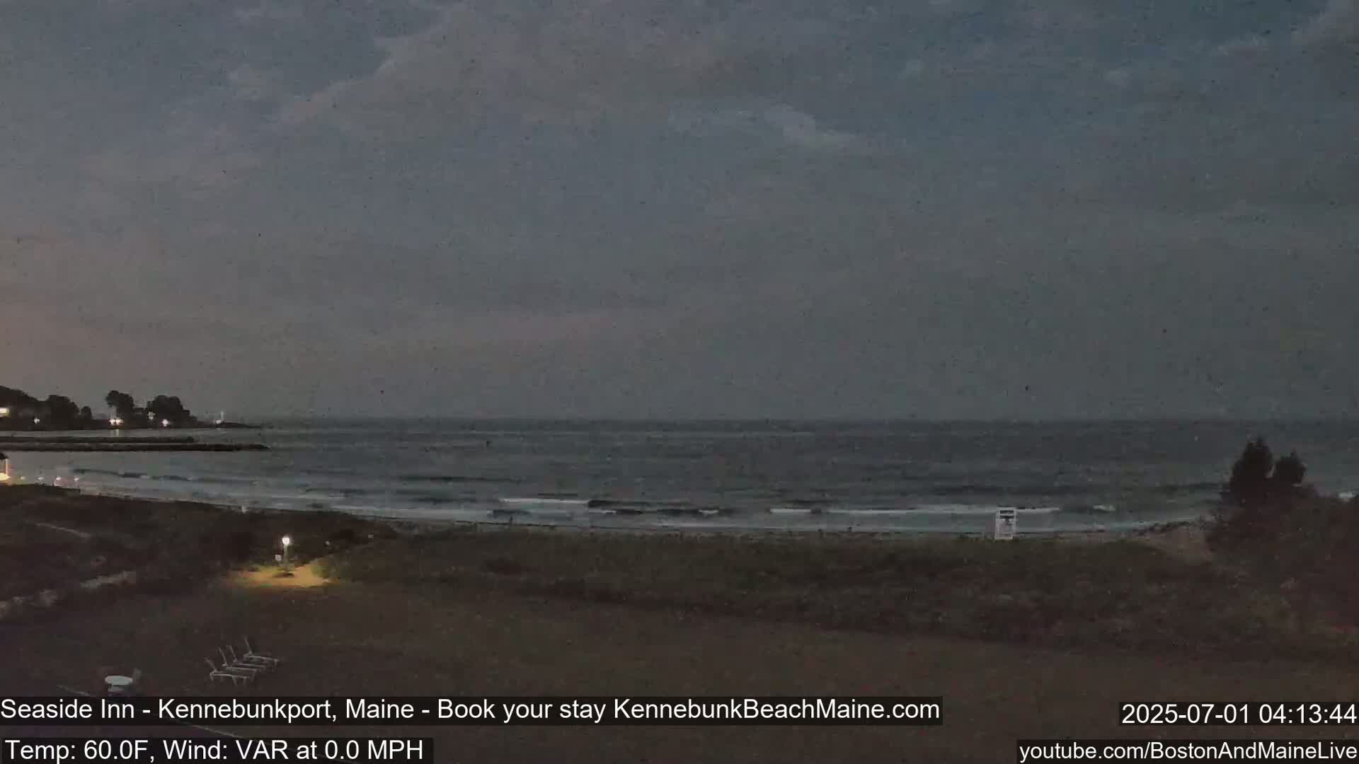 Seaside Inn Kennebunk Beach Live Cam- Kennebunk, Maine, USA