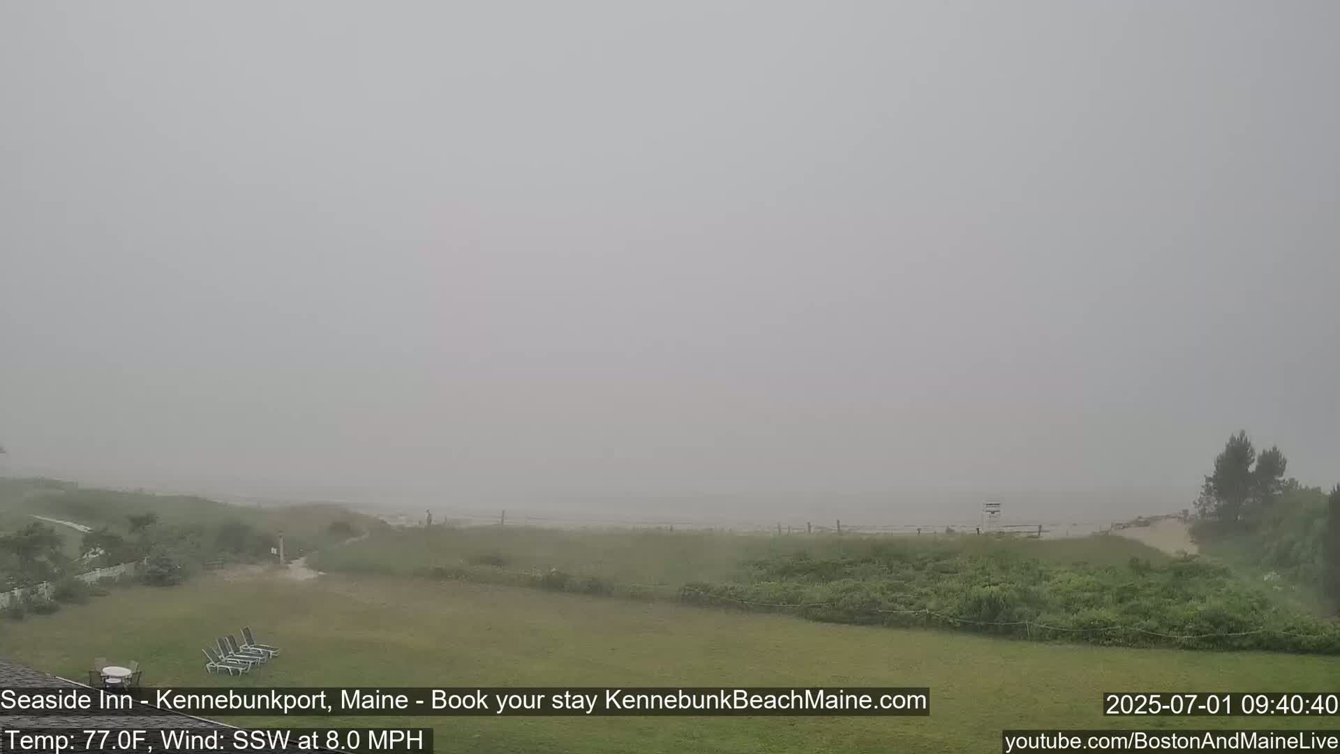 Seaside Inn Kennebunk Beach Live Cam- Kennebunk, Maine, USA