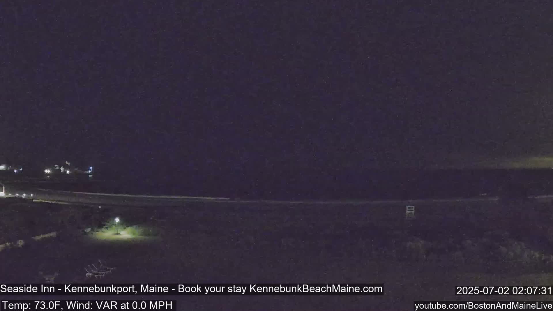Seaside Inn Kennebunk Beach Live Cam- Kennebunk, Maine, USA