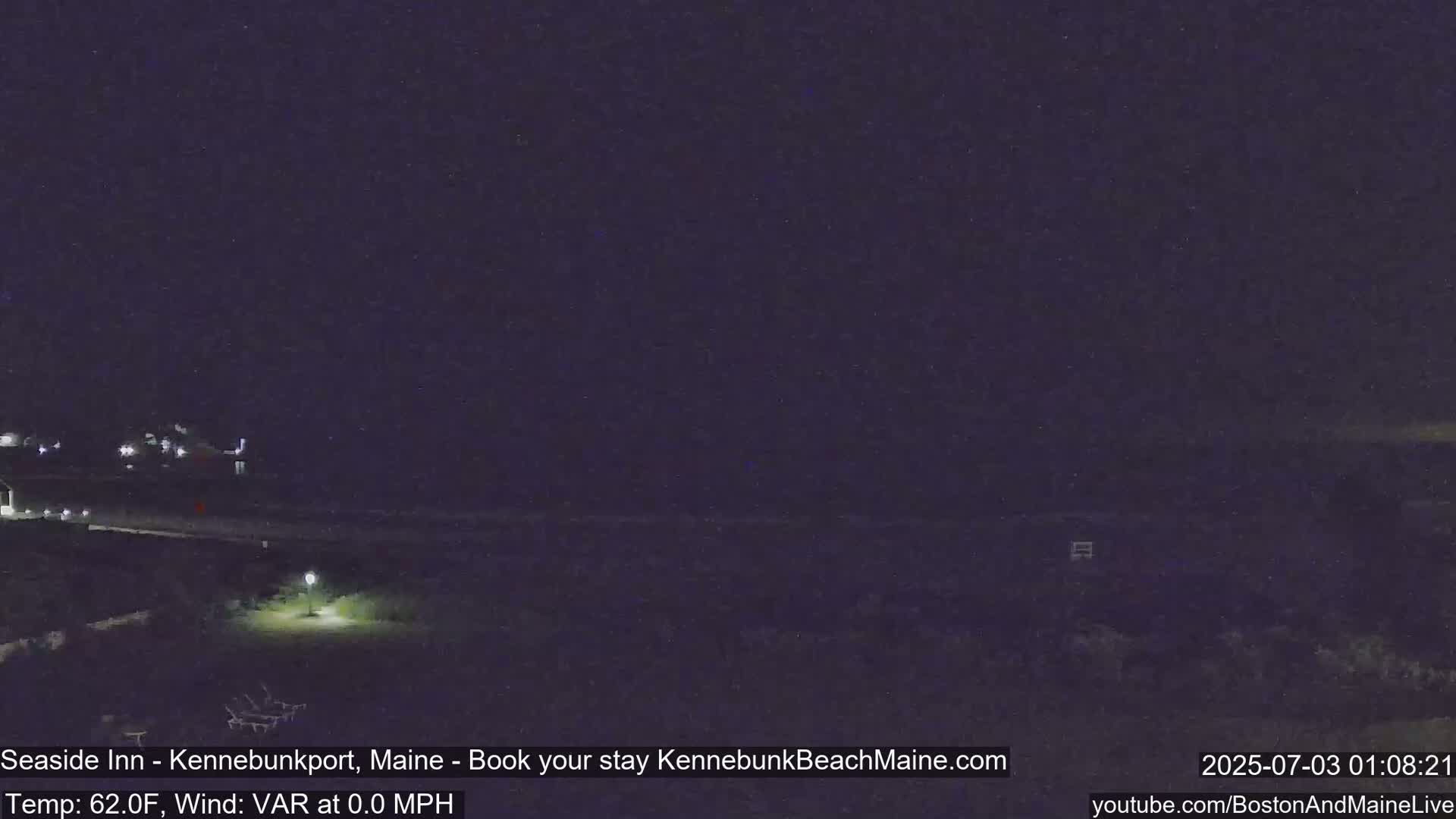 Seaside Inn Kennebunk Beach Live Cam- Kennebunk, Maine, USA