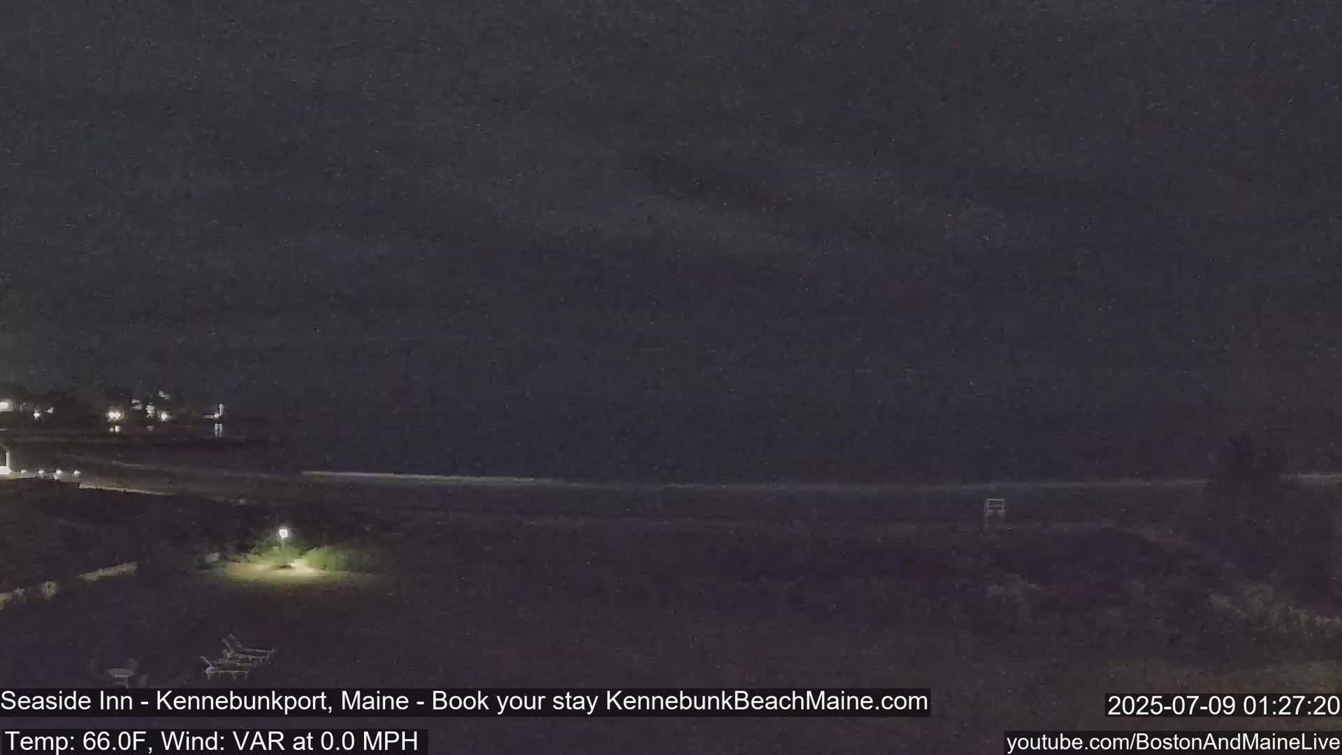 Seaside Inn Kennebunk Beach Live Cam- Kennebunk, Maine, USA