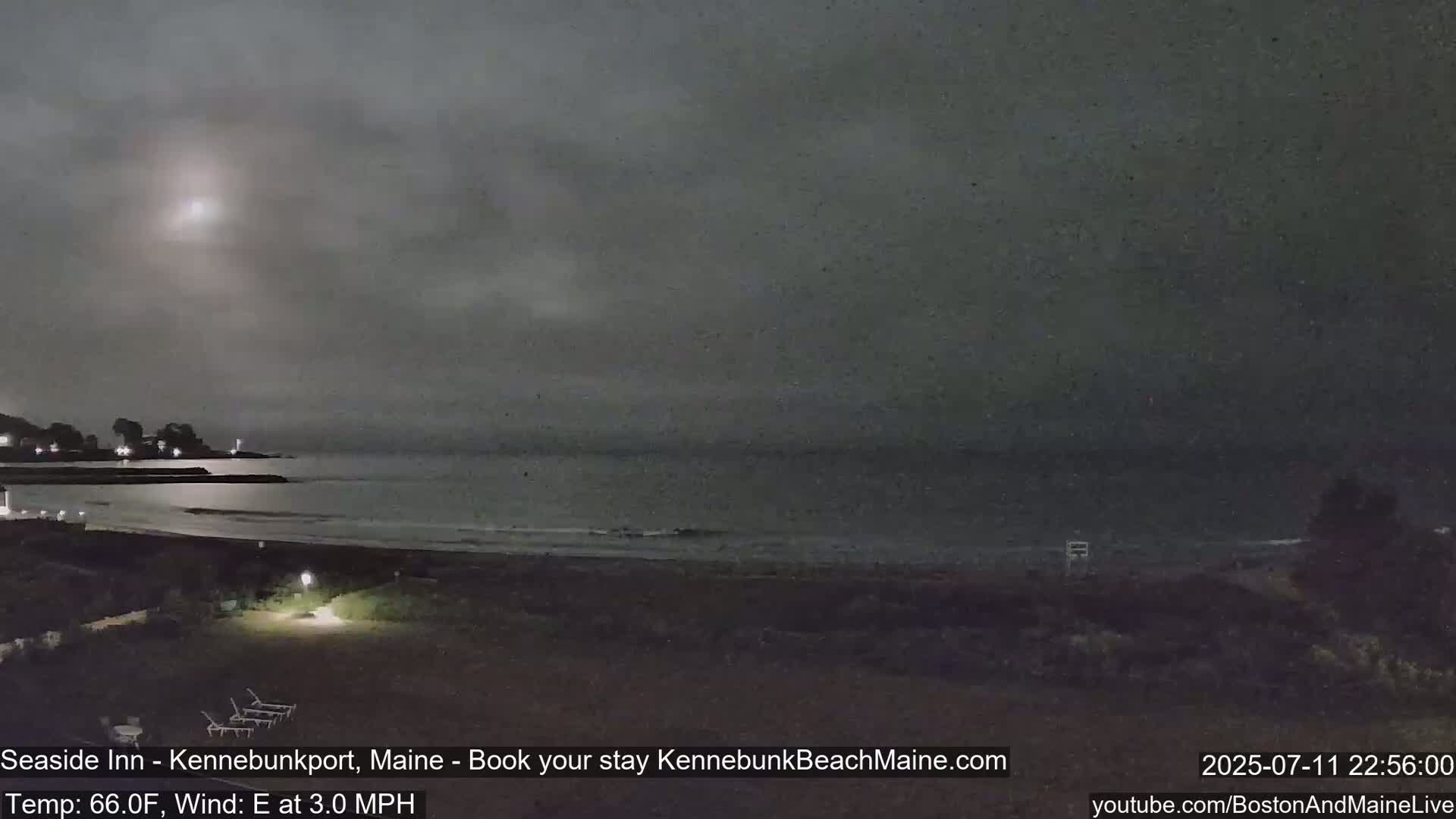 Seaside Inn Kennebunk Beach Live Cam- Kennebunk, Maine, USA