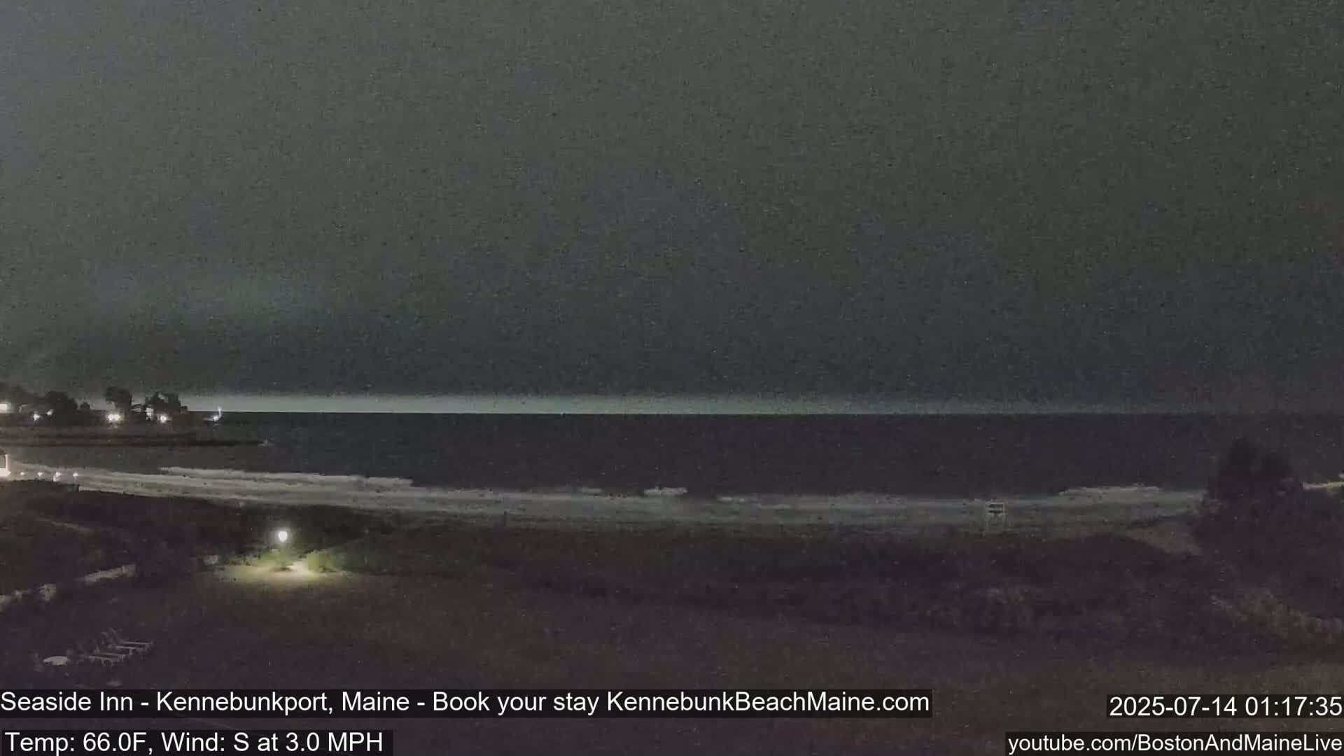 Seaside Inn Kennebunk Beach Live Cam- Kennebunk, Maine, USA
