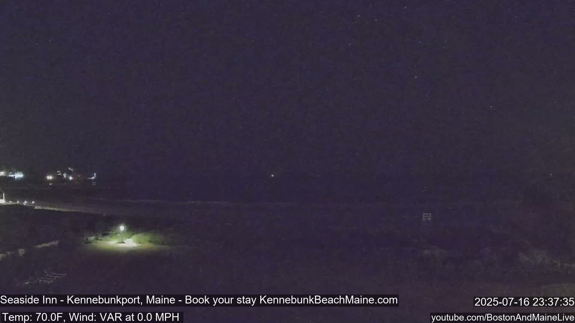 Seaside Inn Kennebunk Beach Live Cam- Kennebunk, Maine, USA