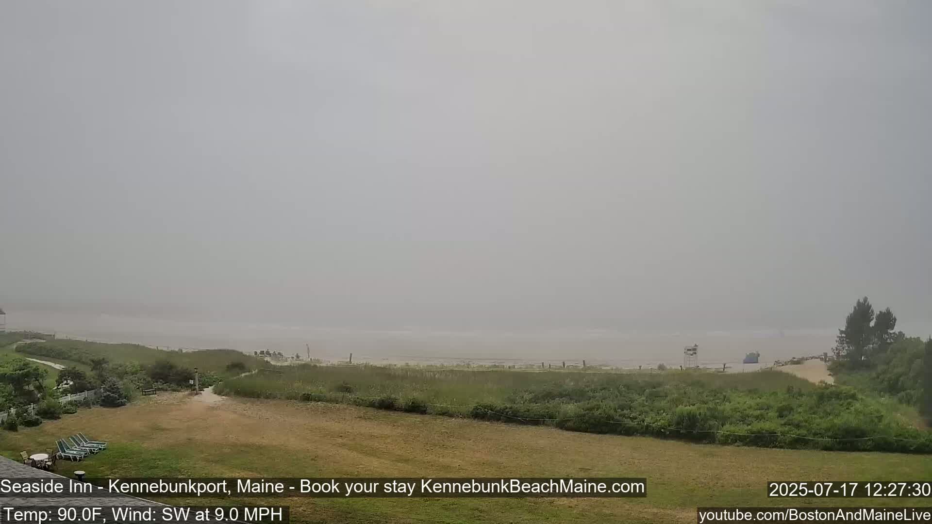 Seaside Inn Kennebunk Beach Live Cam- Kennebunk, Maine, USA