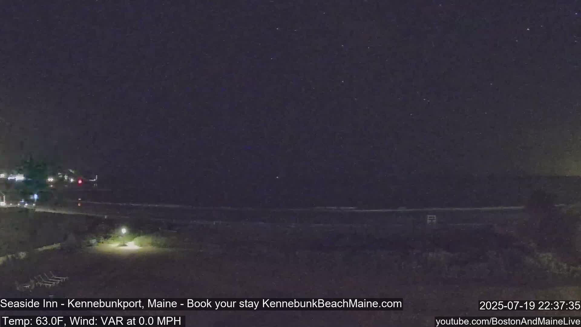 Seaside Inn Kennebunk Beach Live Cam- Kennebunk, Maine, USA