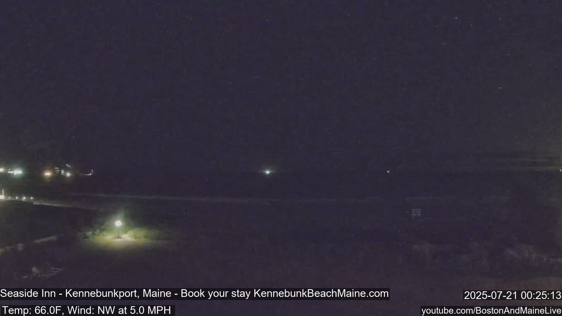 Seaside Inn Kennebunk Beach Live Cam- Kennebunk, Maine, USA