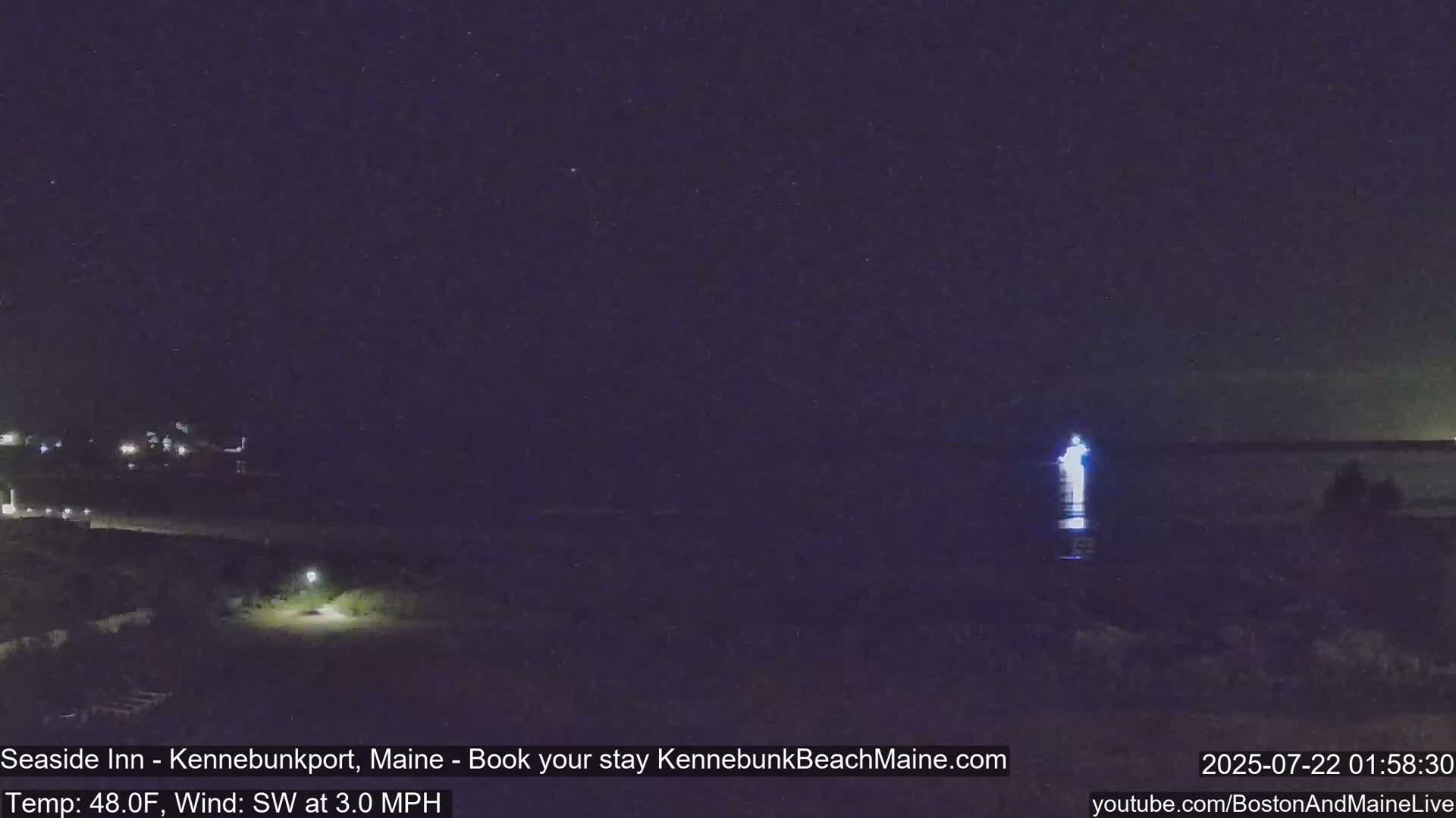 Seaside Inn Kennebunk Beach Live Cam- Kennebunk, Maine, USA