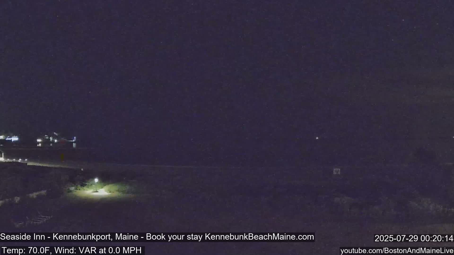 Seaside Inn Kennebunk Beach Live Cam- Kennebunk, Maine, USA