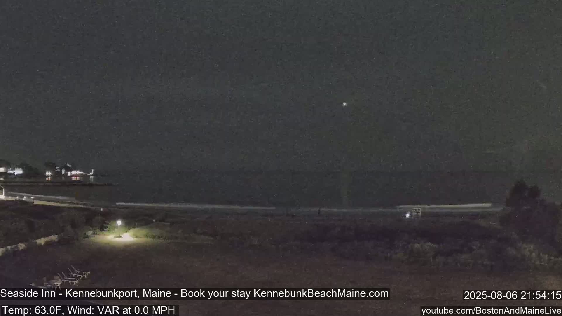 Seaside Inn Kennebunk Beach Live Cam- Kennebunk, Maine, USA