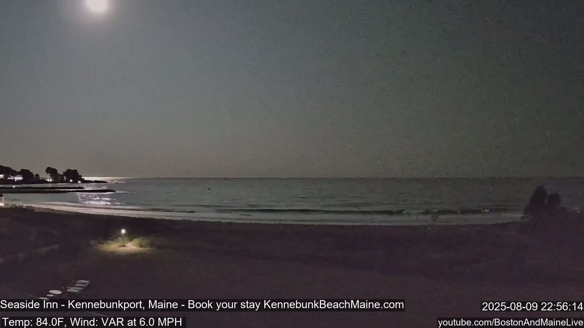 Seaside Inn Kennebunk Beach Live Cam- Kennebunk, Maine, USA